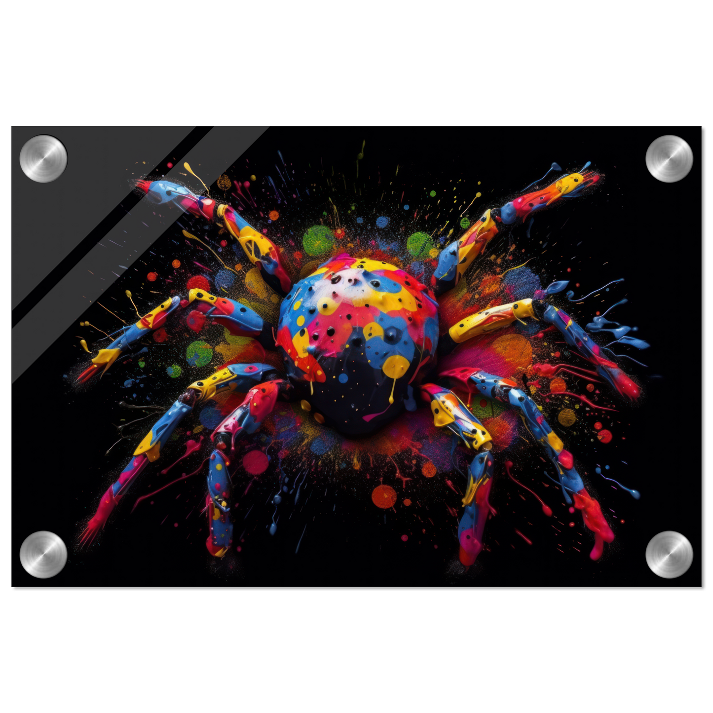 Spinne Pop-Art (INSECT17)