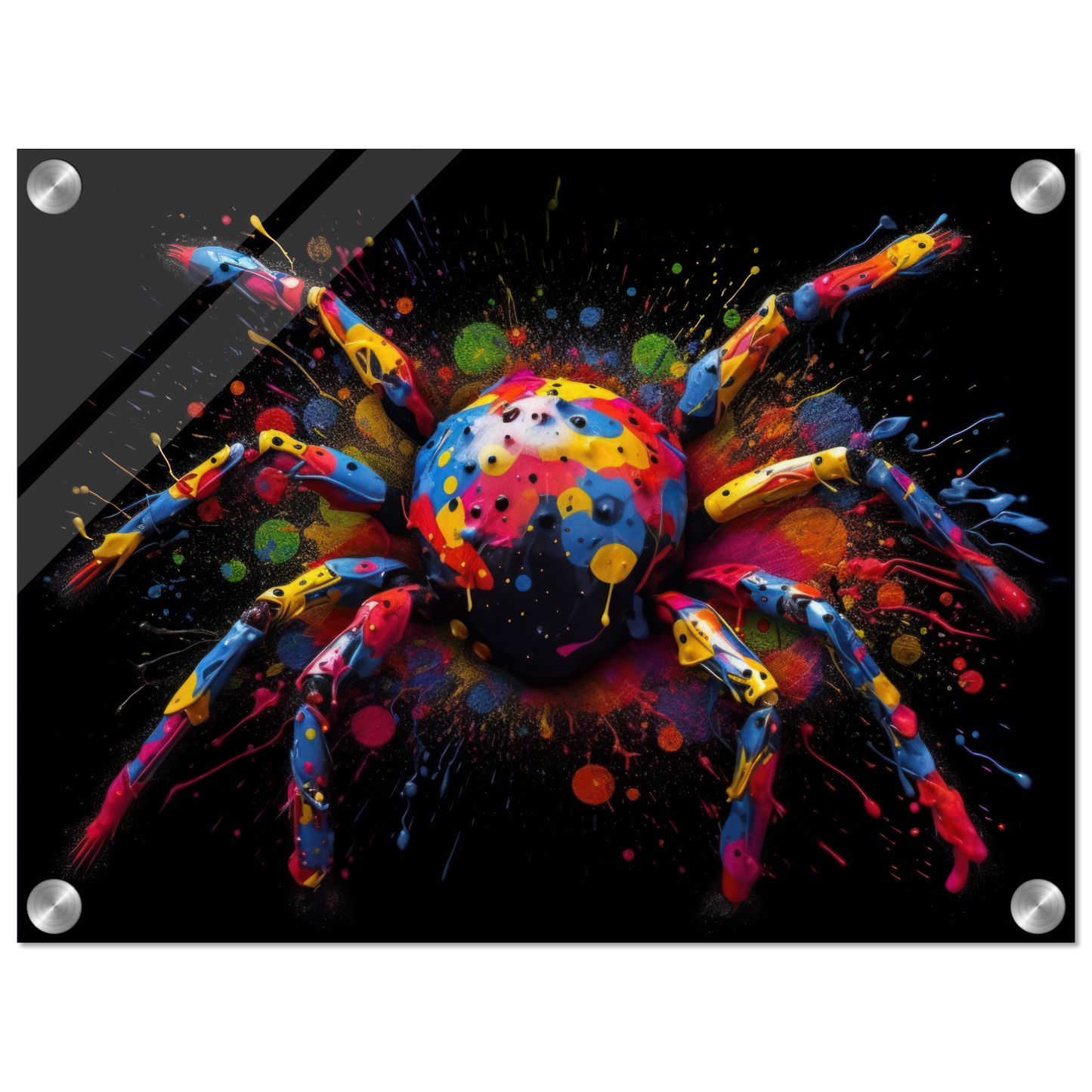 Spinne Pop-Art (INSECT17)