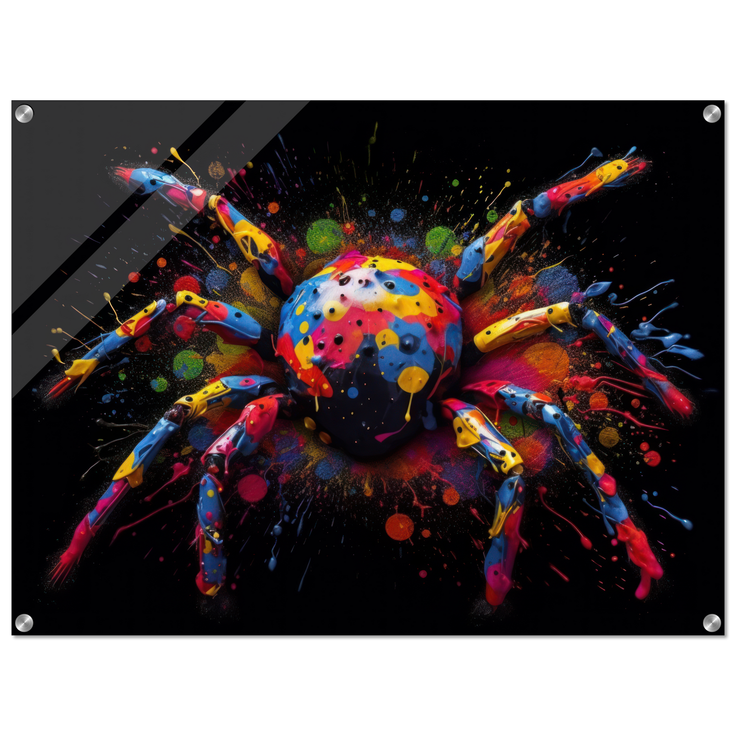 Spinne Pop-Art (INSECT17)