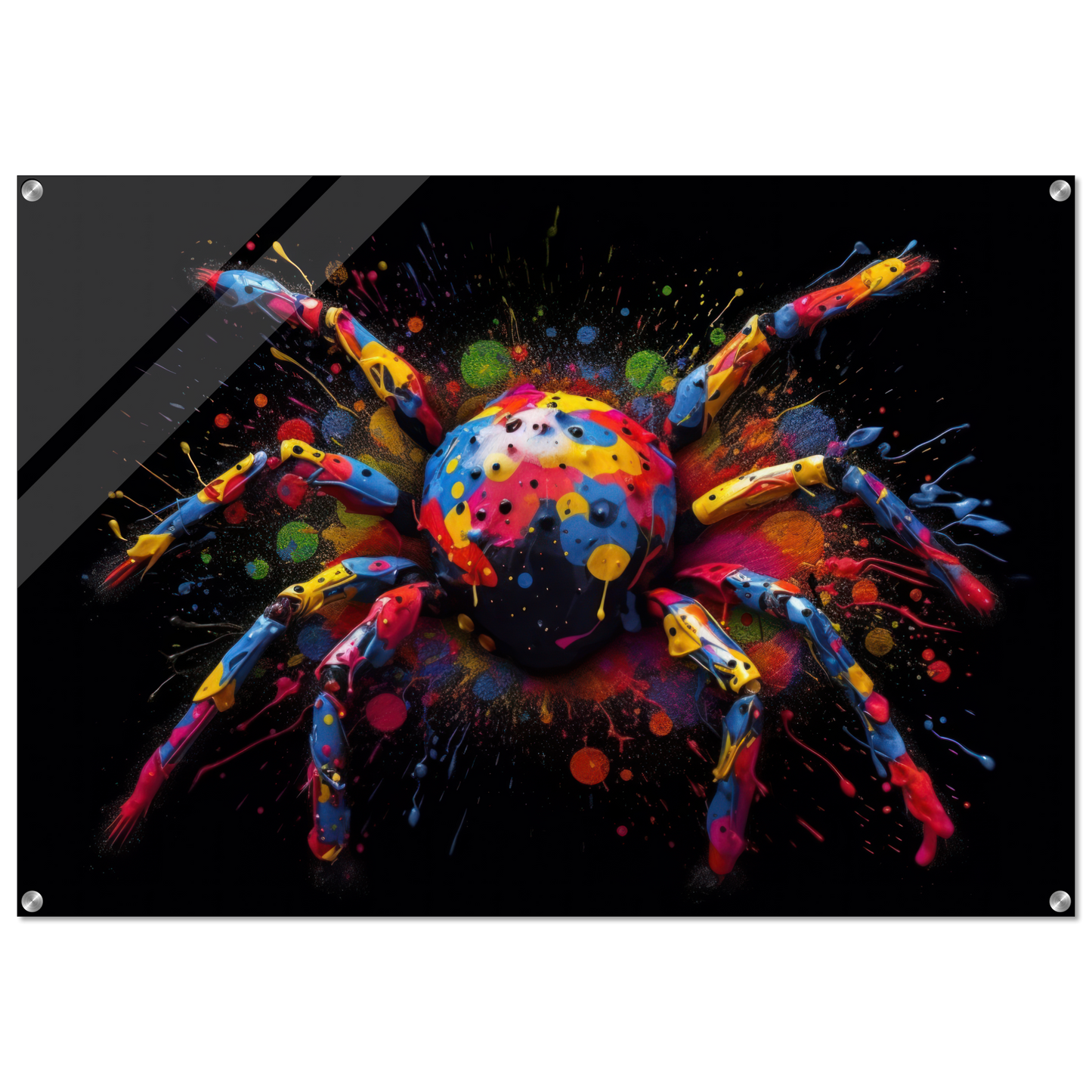 Spinne Pop-Art (INSECT17)