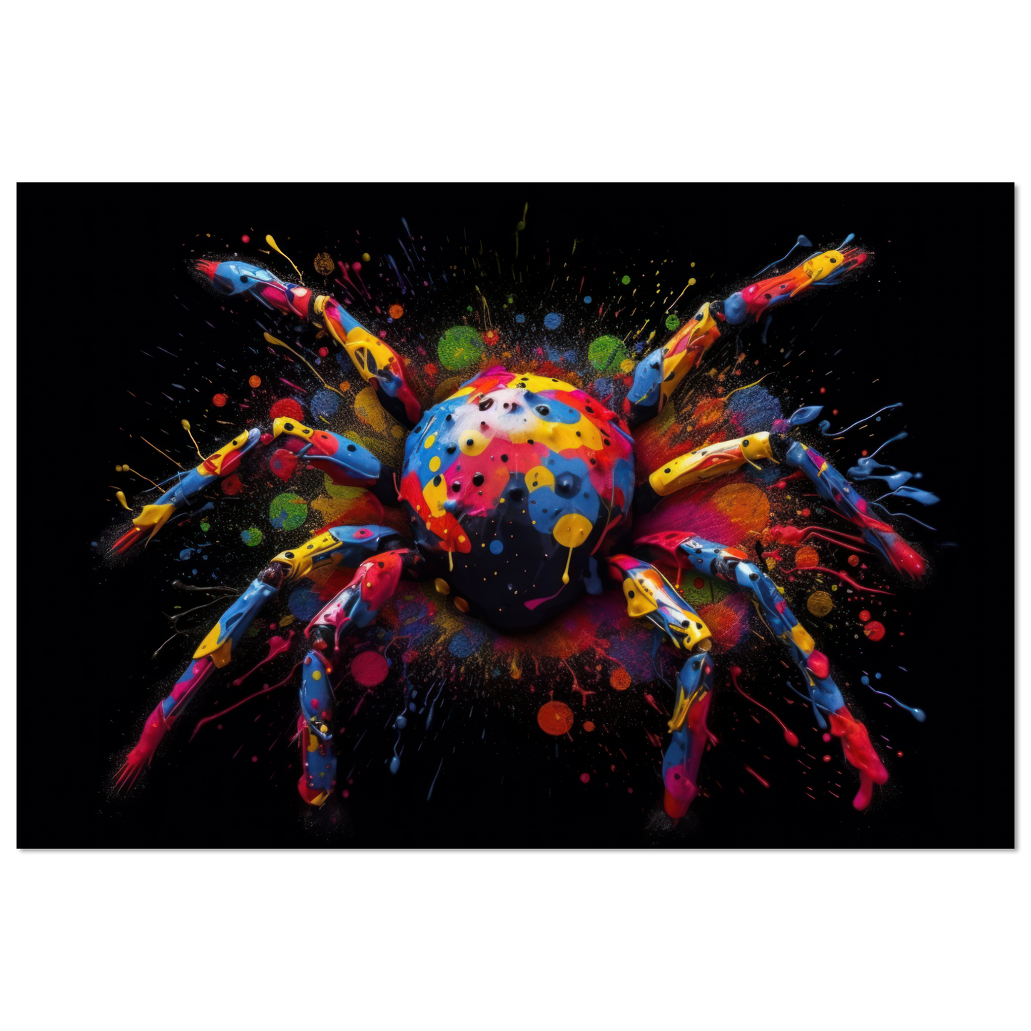 Spinne Pop-Art (INSECT17)