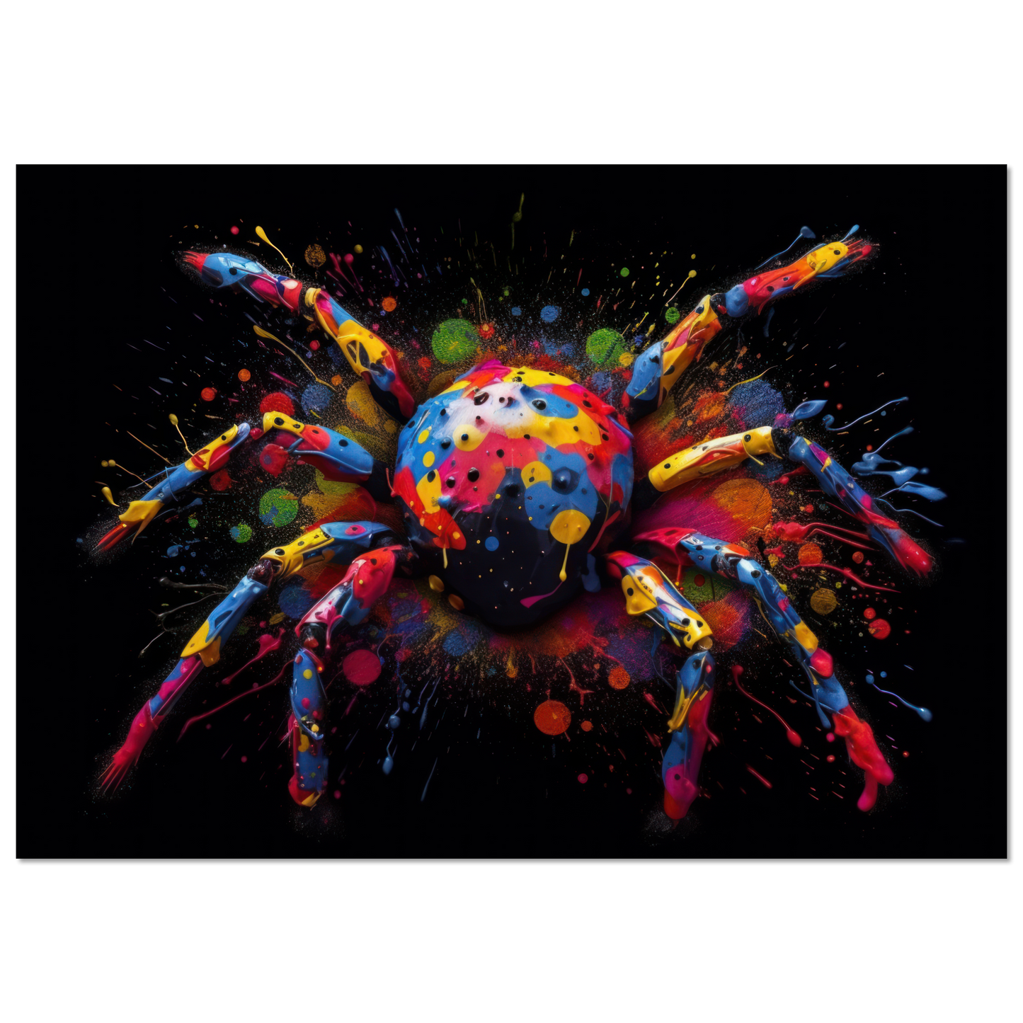 Spinne Pop-Art (INSECT17)