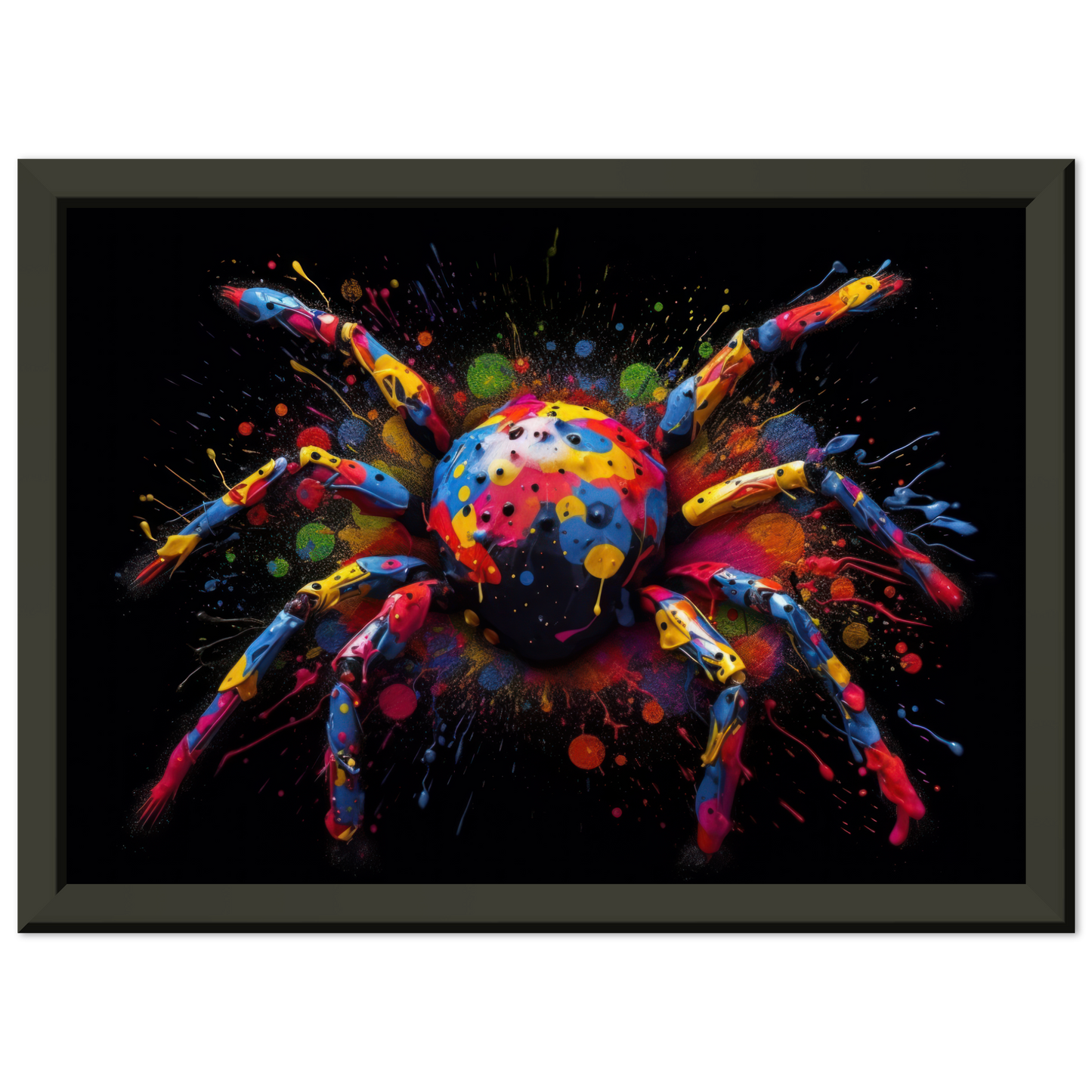 Spinne Pop-Art (INSECT17)