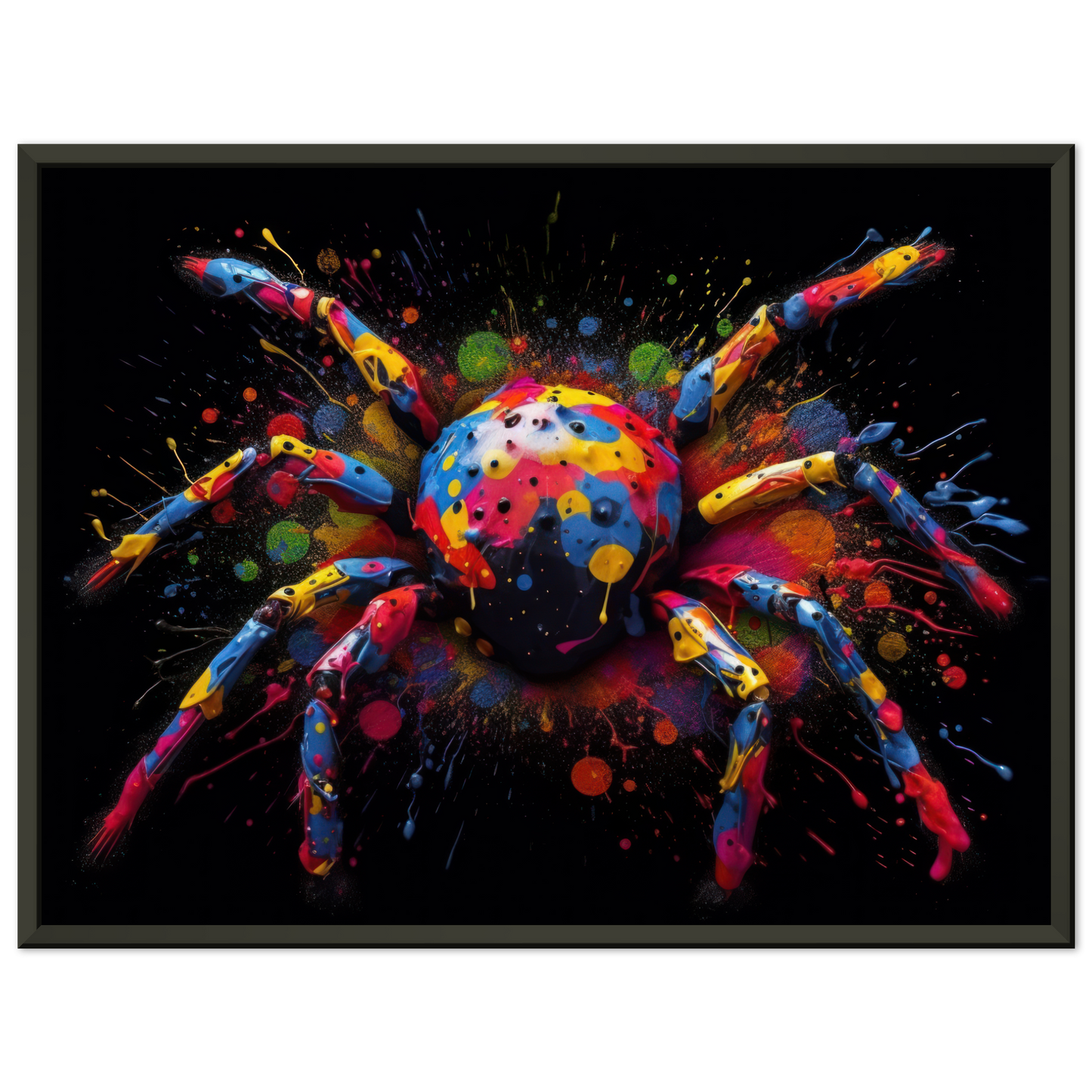 Spinne Pop-Art (INSECT17)