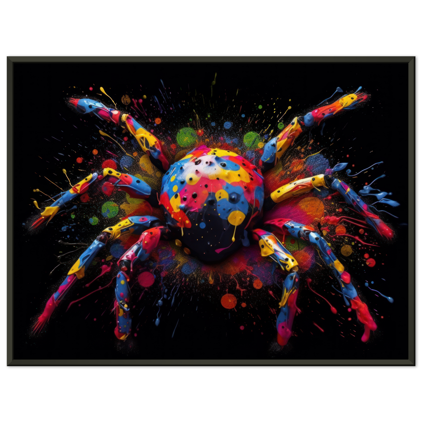 Spinne Pop-Art (INSECT17)