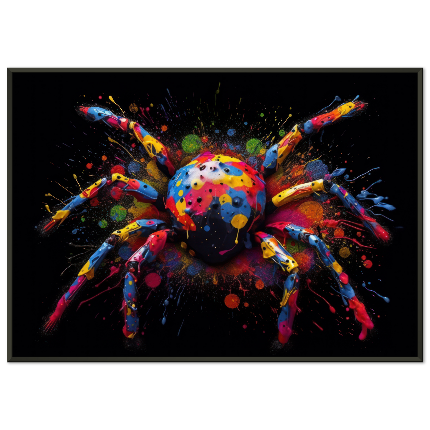 Spinne Pop-Art (INSECT17)