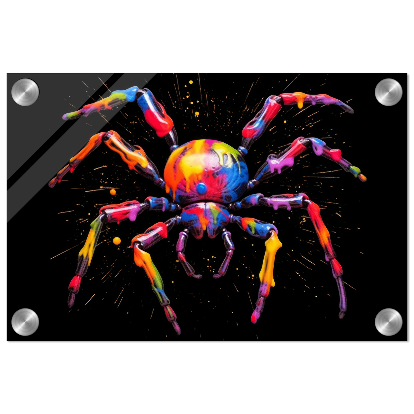 Spinne Pop-Art (INSECT18)