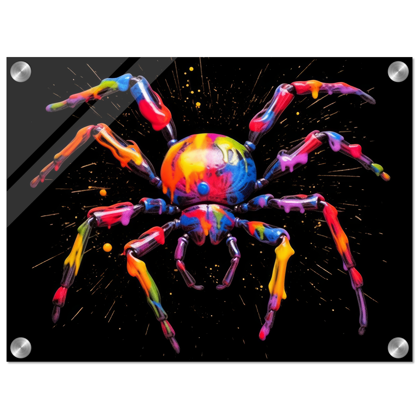 Spinne Pop-Art (INSECT18)