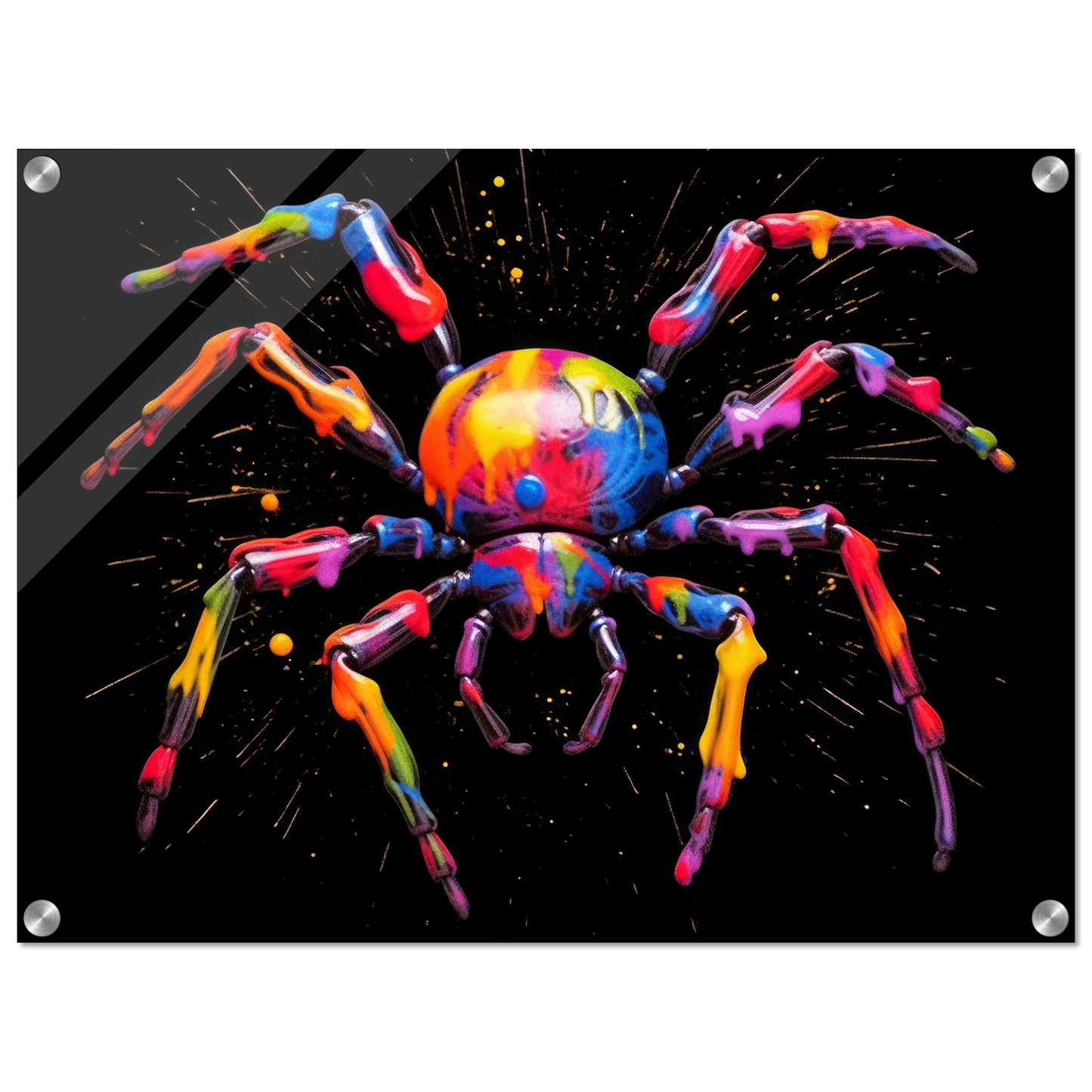 Spinne Pop-Art (INSECT18)