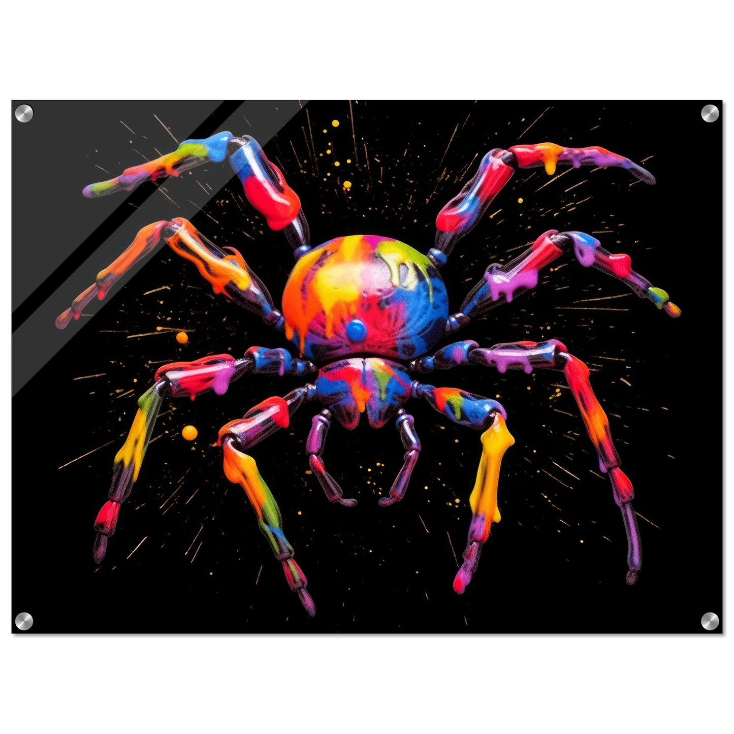 Spinne Pop-Art (INSECT18)