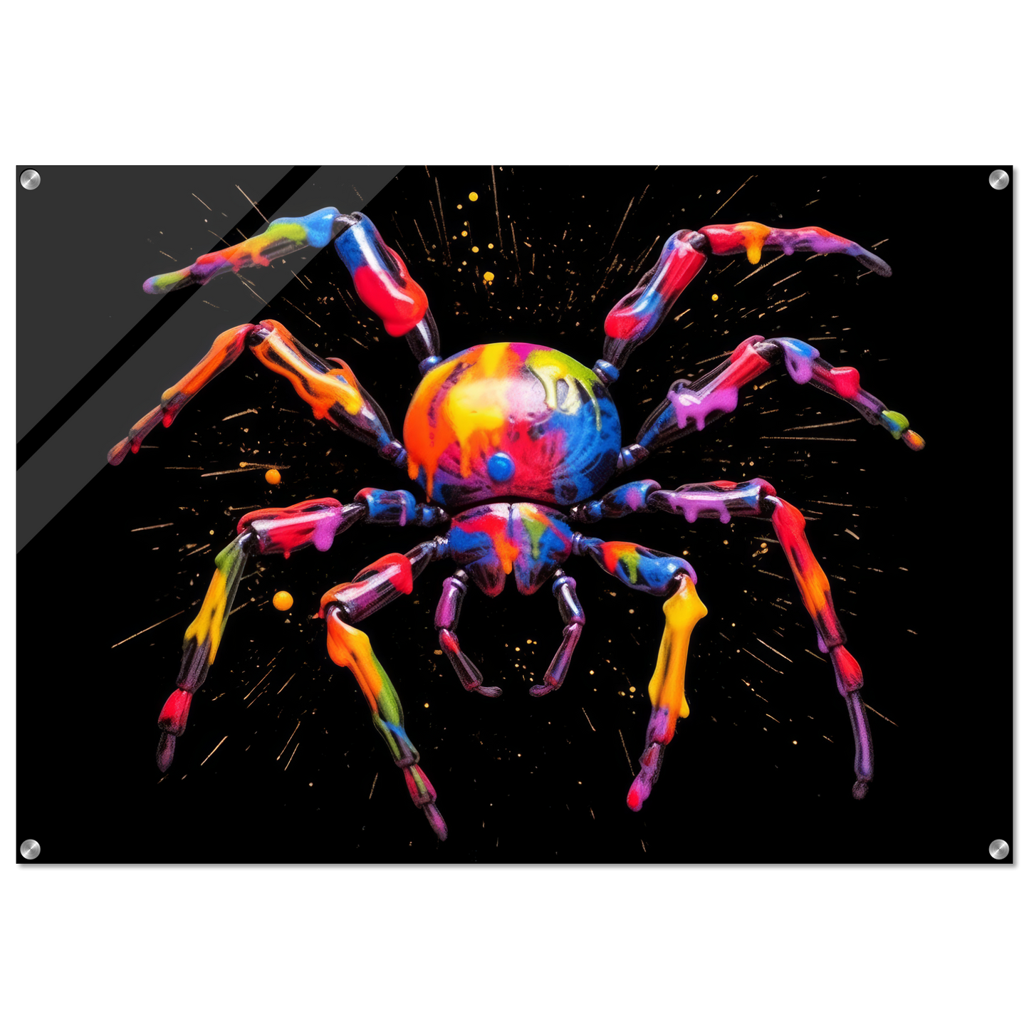 Spinne Pop-Art (INSECT18)