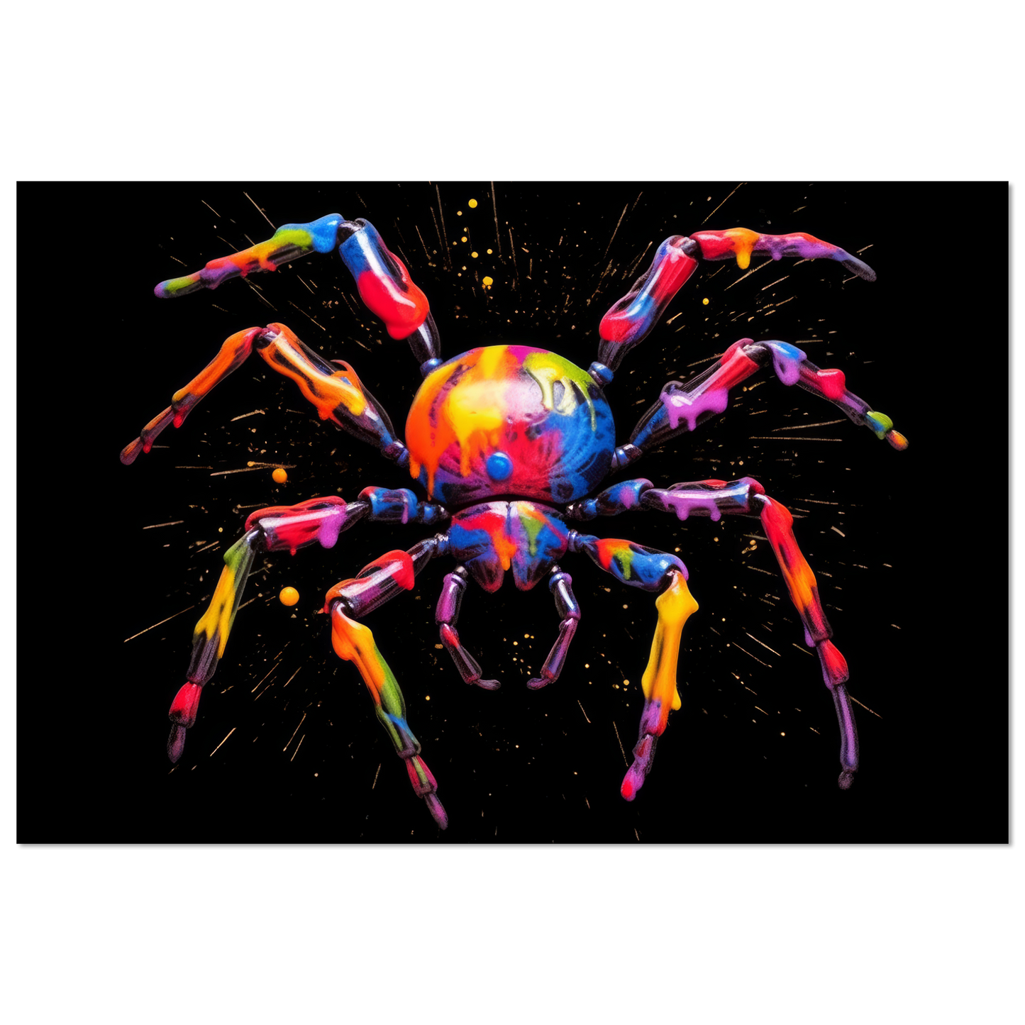 Spinne Pop-Art (INSECT18)