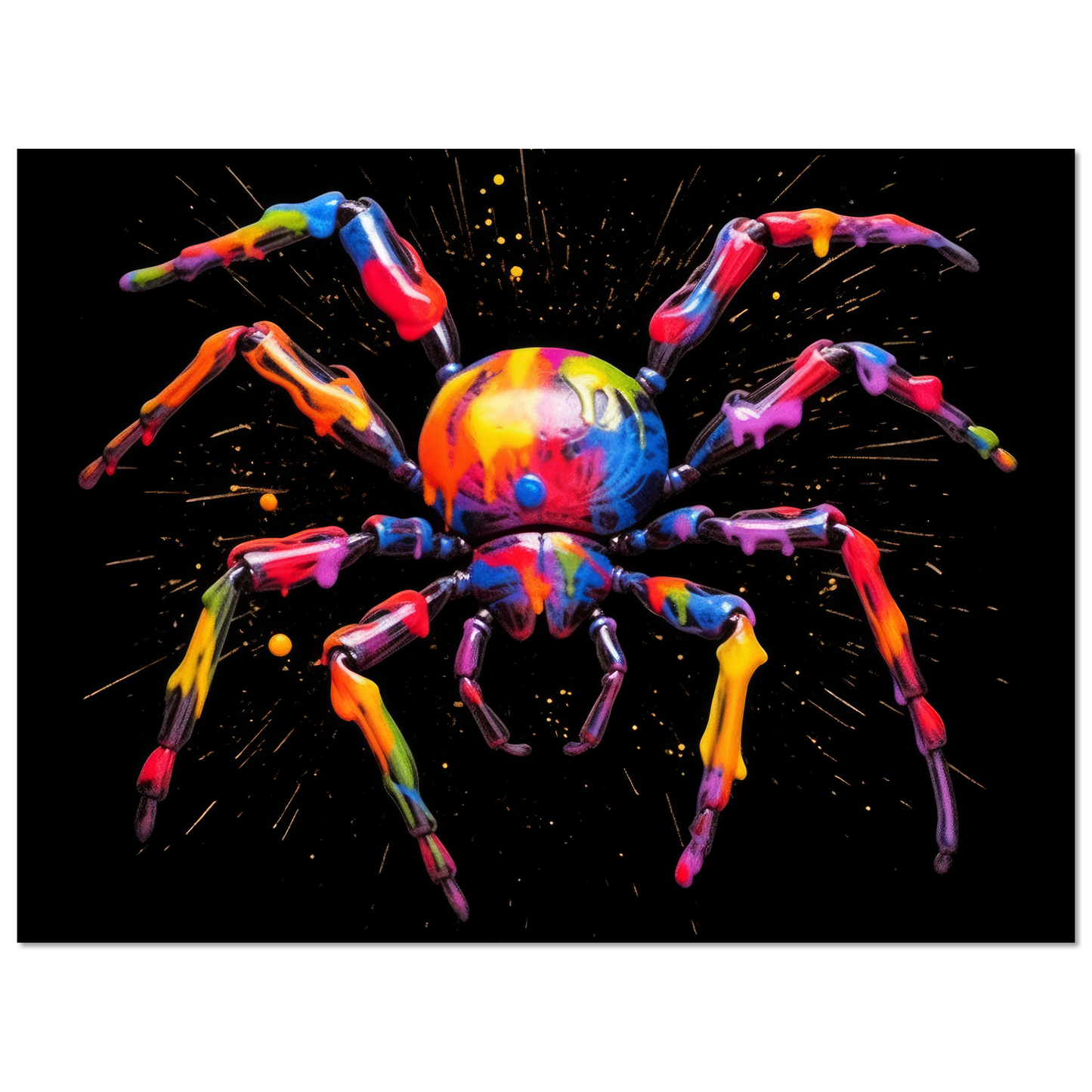 Spinne Pop-Art (INSECT18)