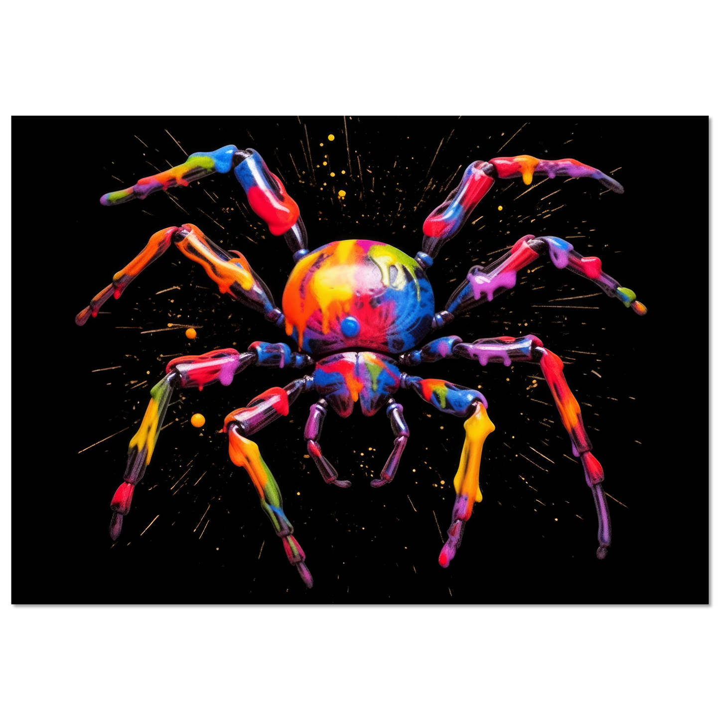 Spinne Pop-Art (INSECT18)