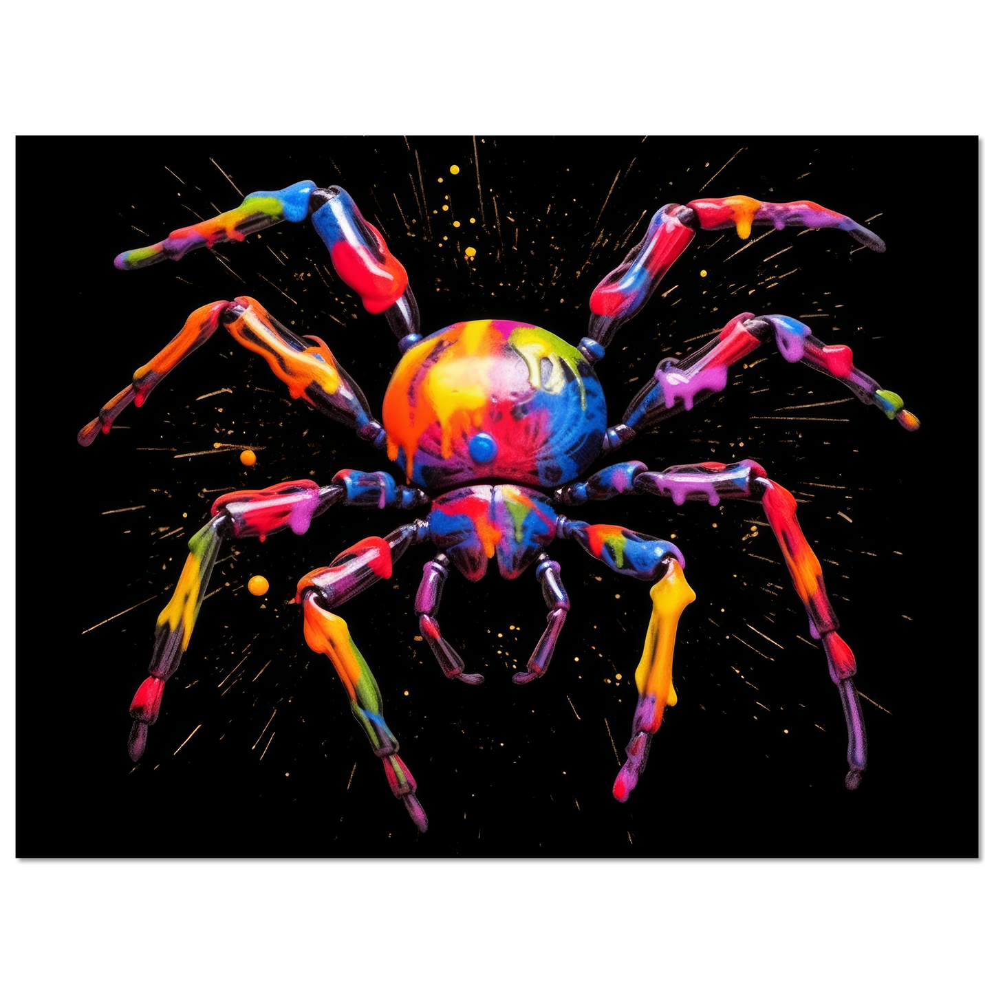 Spinne Pop-Art (INSECT18)