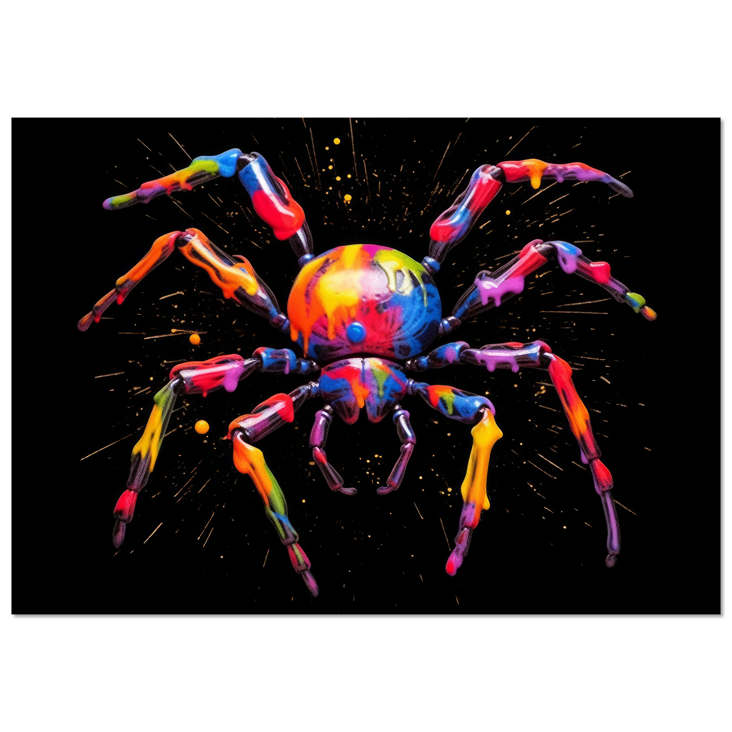 Spinne Pop-Art (INSECT18)