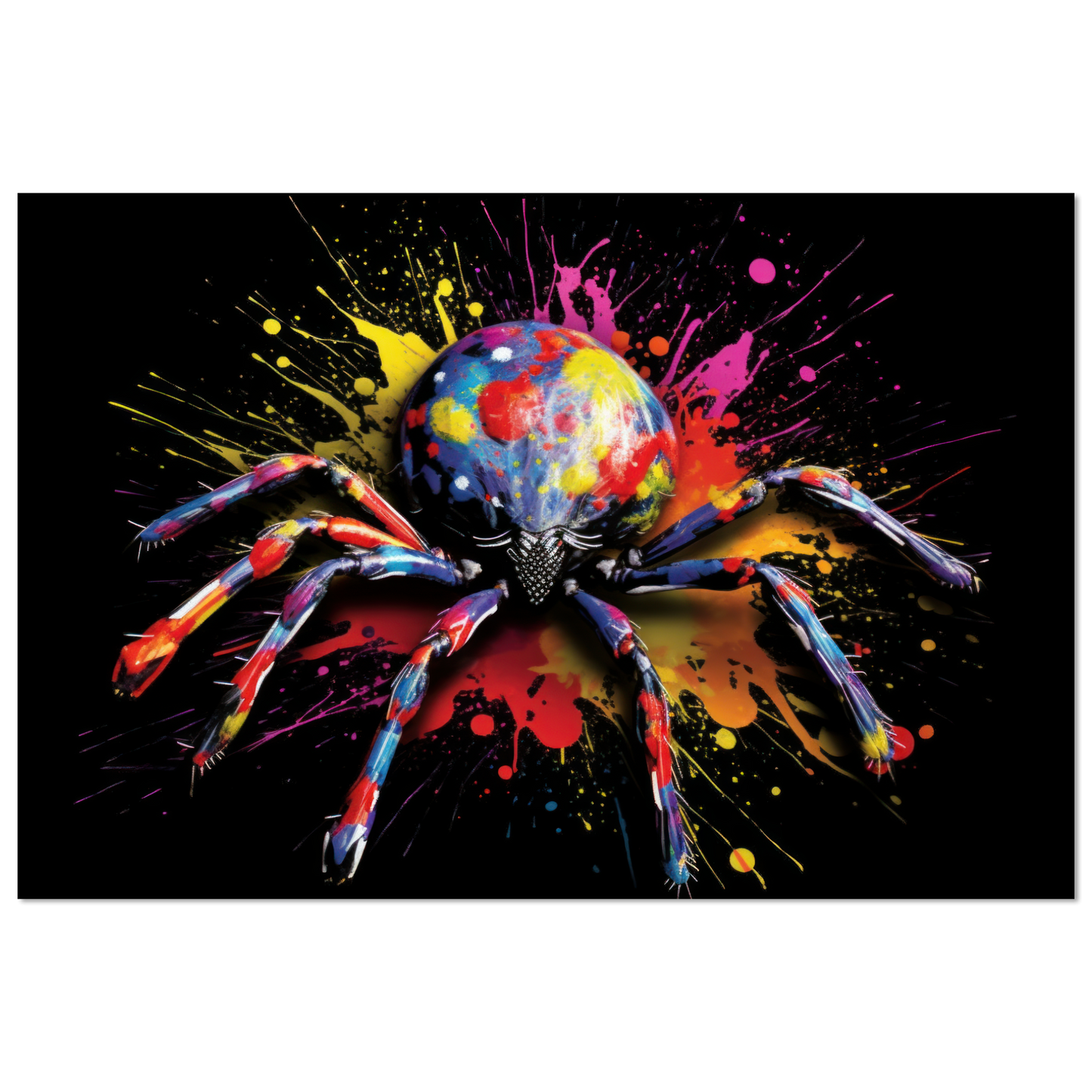 Spider pop art (INSECT19)