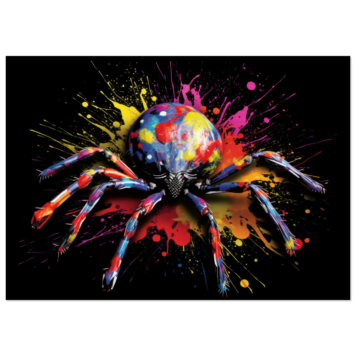 Spider pop art (INSECT19)