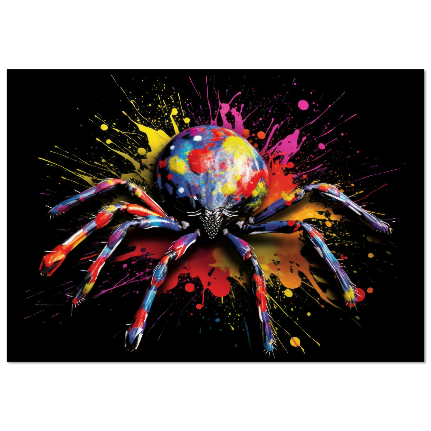 Spider pop art (INSECT19)