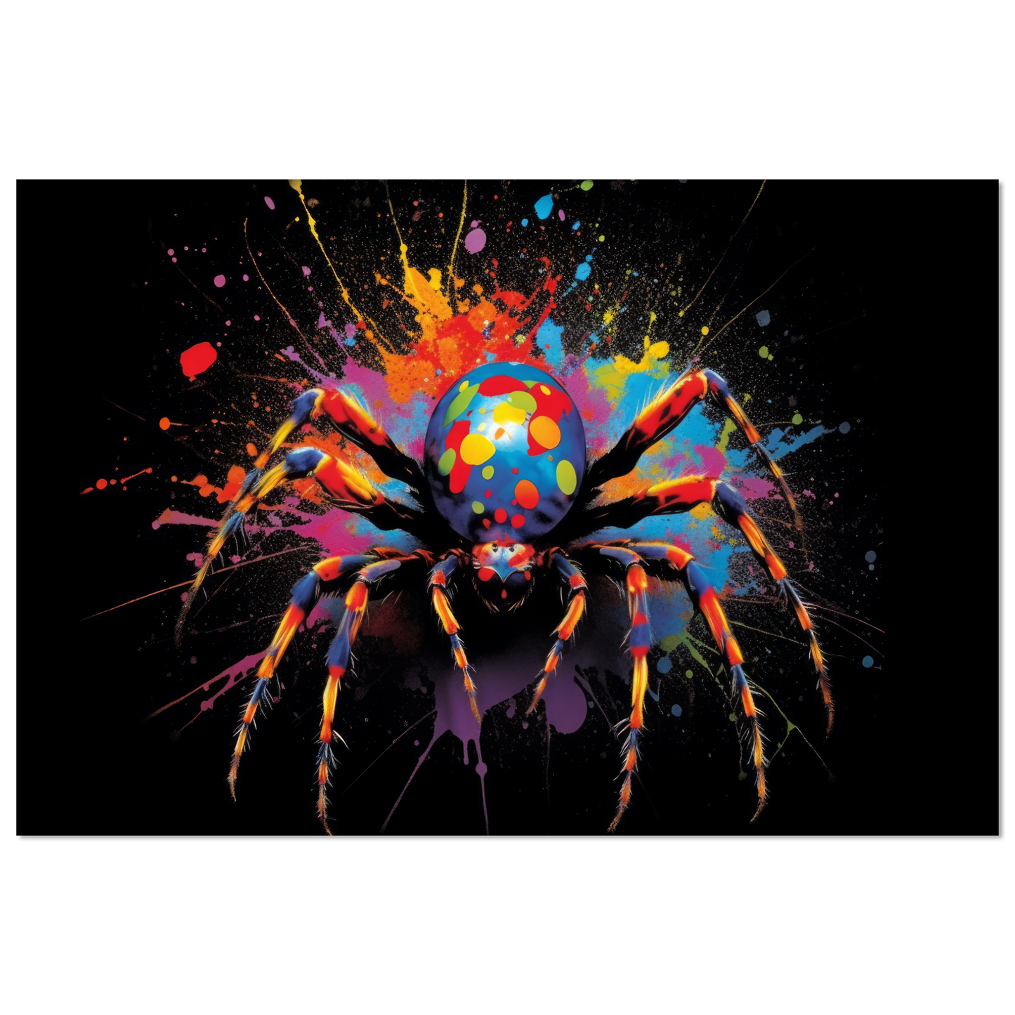 Spinne Pop-Art (INSECT20)