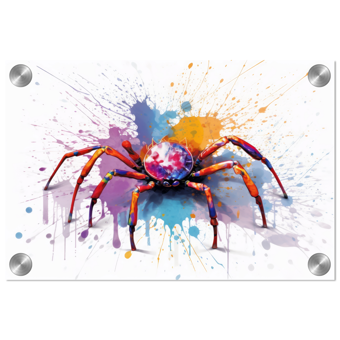 Spinne Pop-Art (INSECT21)