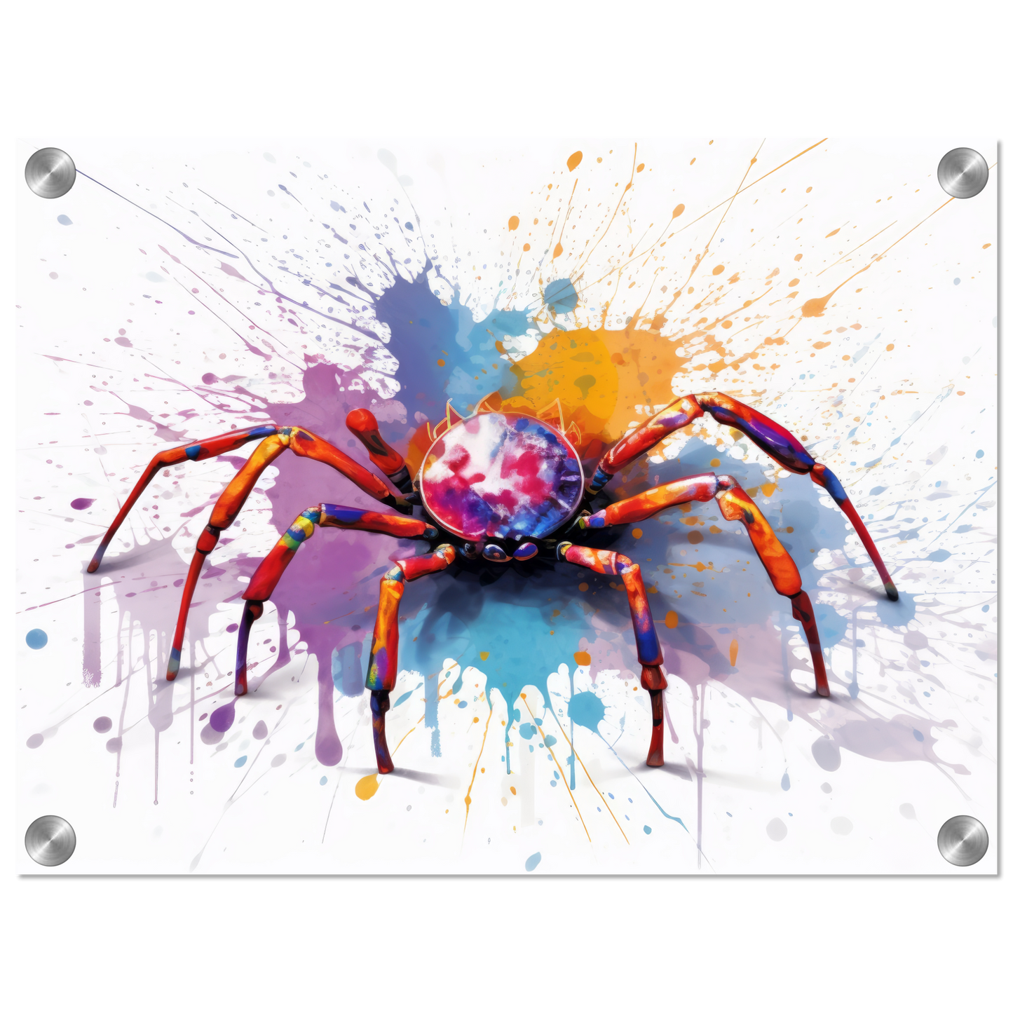 Spinne Pop-Art (INSECT21)