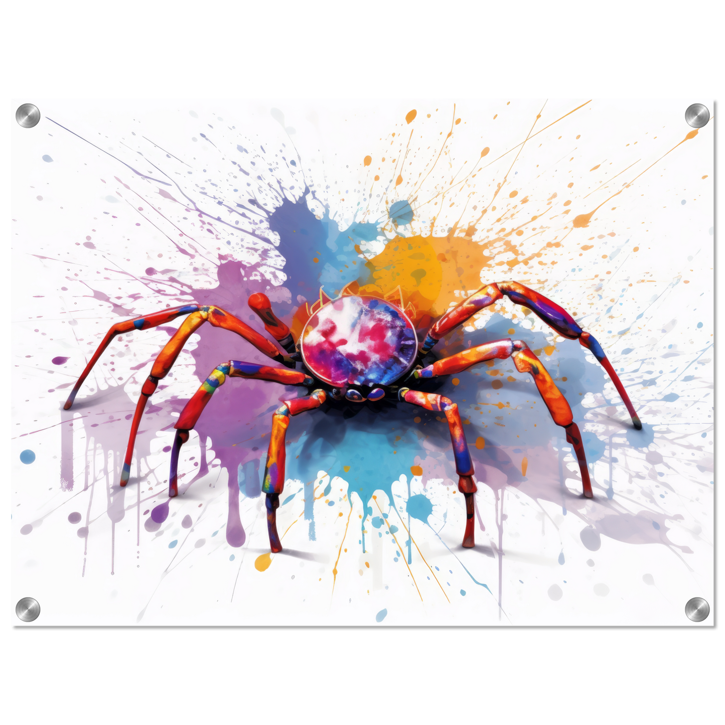 Spinne Pop-Art (INSECT21)