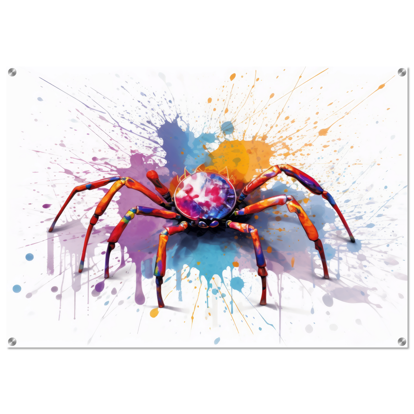 Spinne Pop-Art (INSECT21)