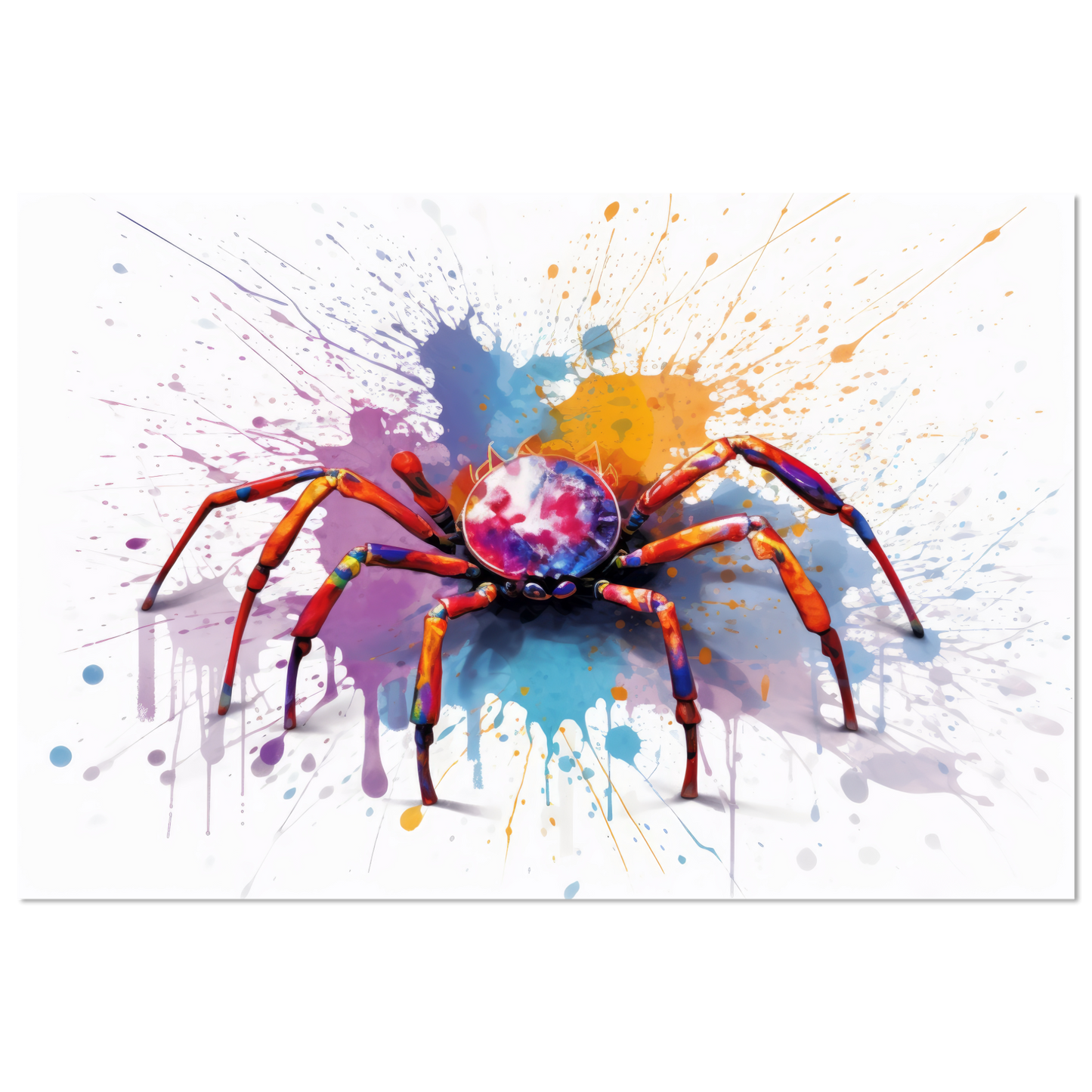 Spinne Pop-Art (INSECT21)