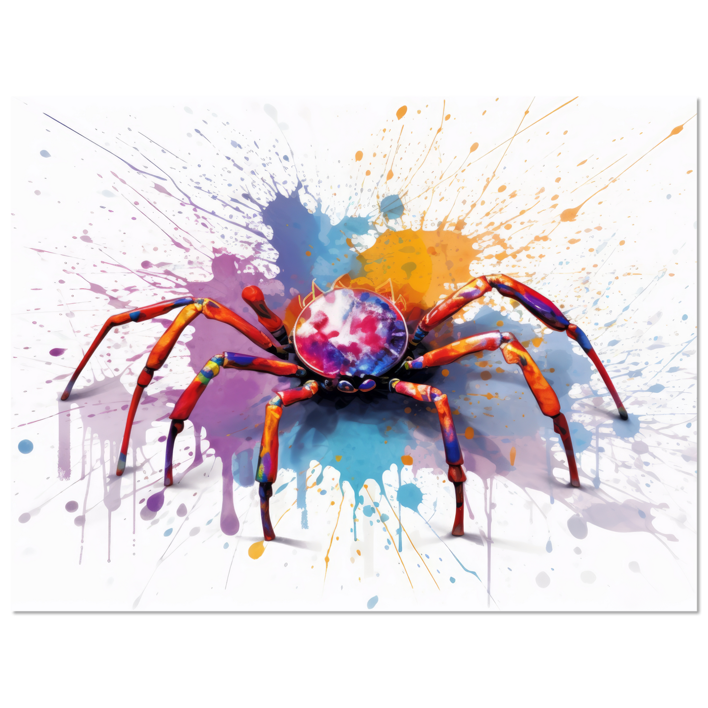 Spinne Pop-Art (INSECT21)