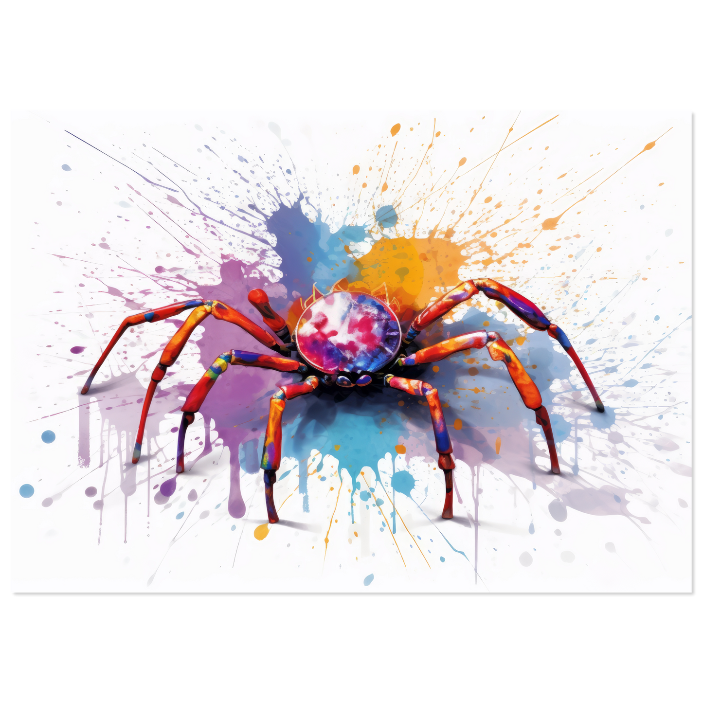 Spinne Pop-Art (INSECT21)