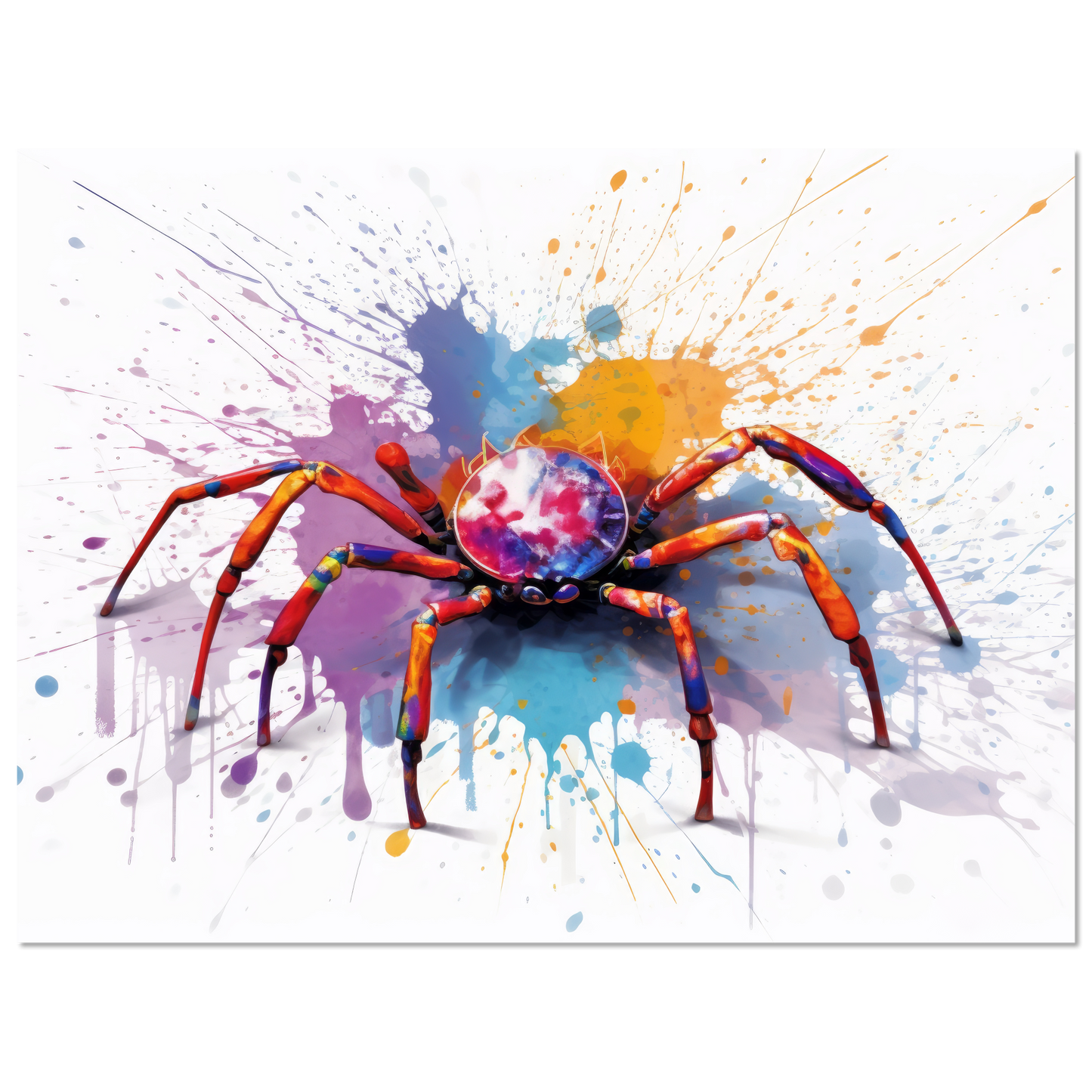 Spinne Pop-Art (INSECT21)