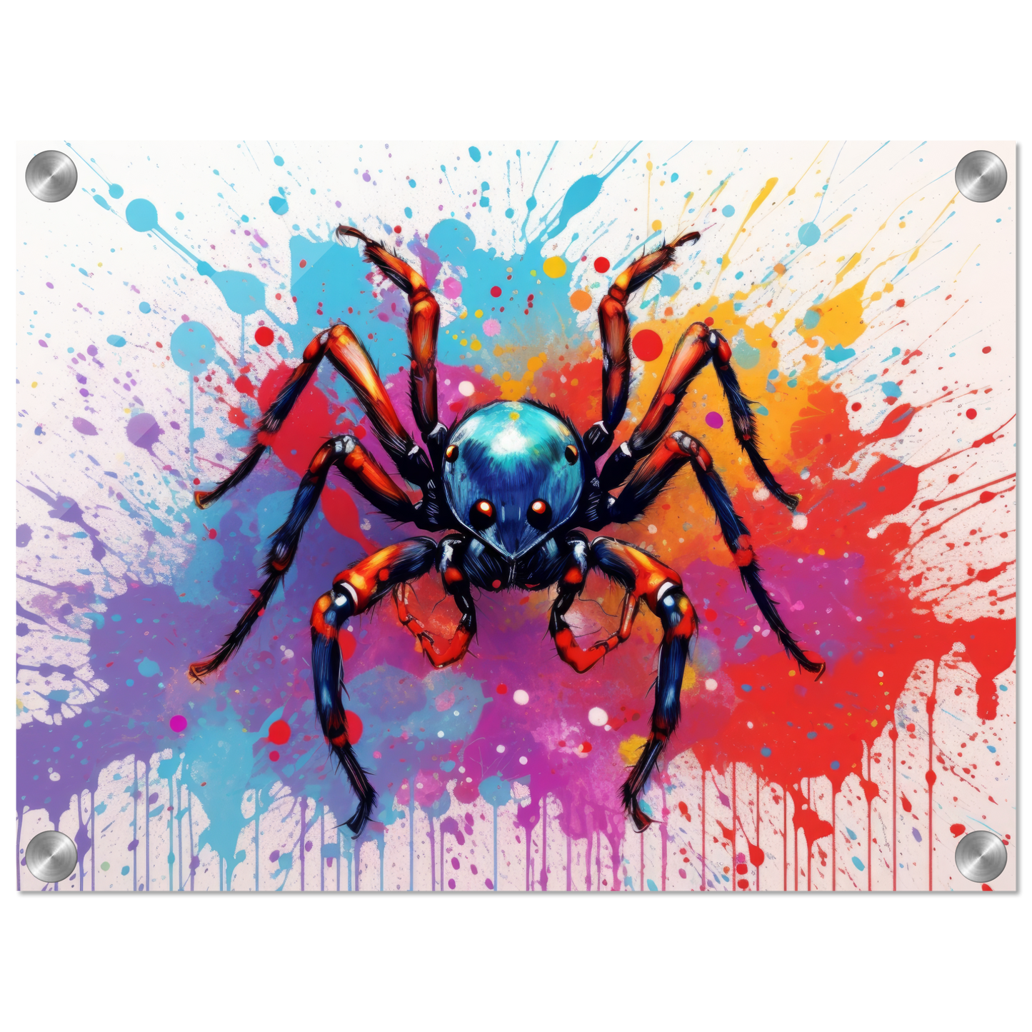 Spinne Pop-Art (INSECT22)