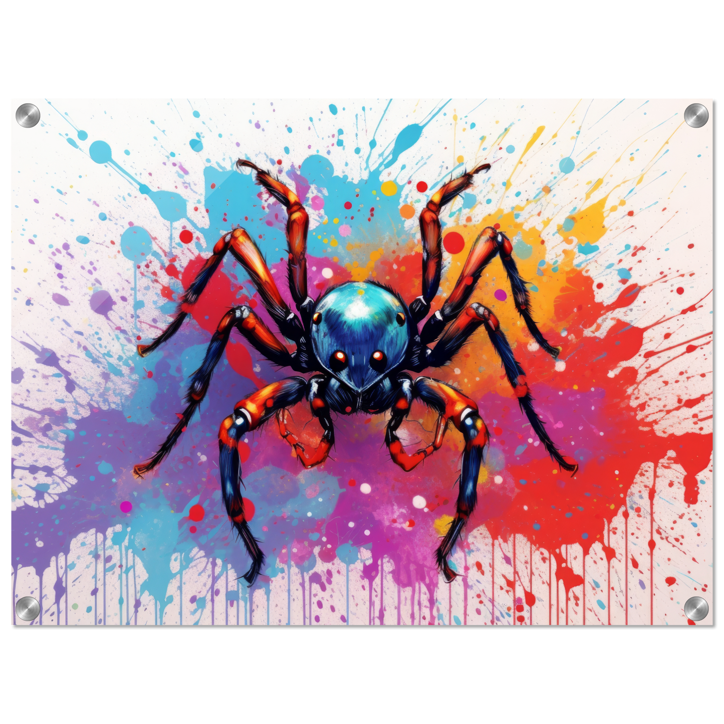 Spinne Pop-Art (INSECT22)