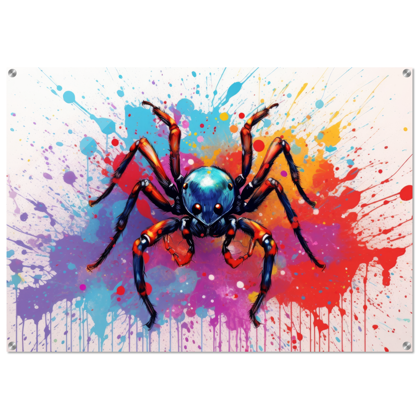 Spinne Pop-Art (INSECT22)