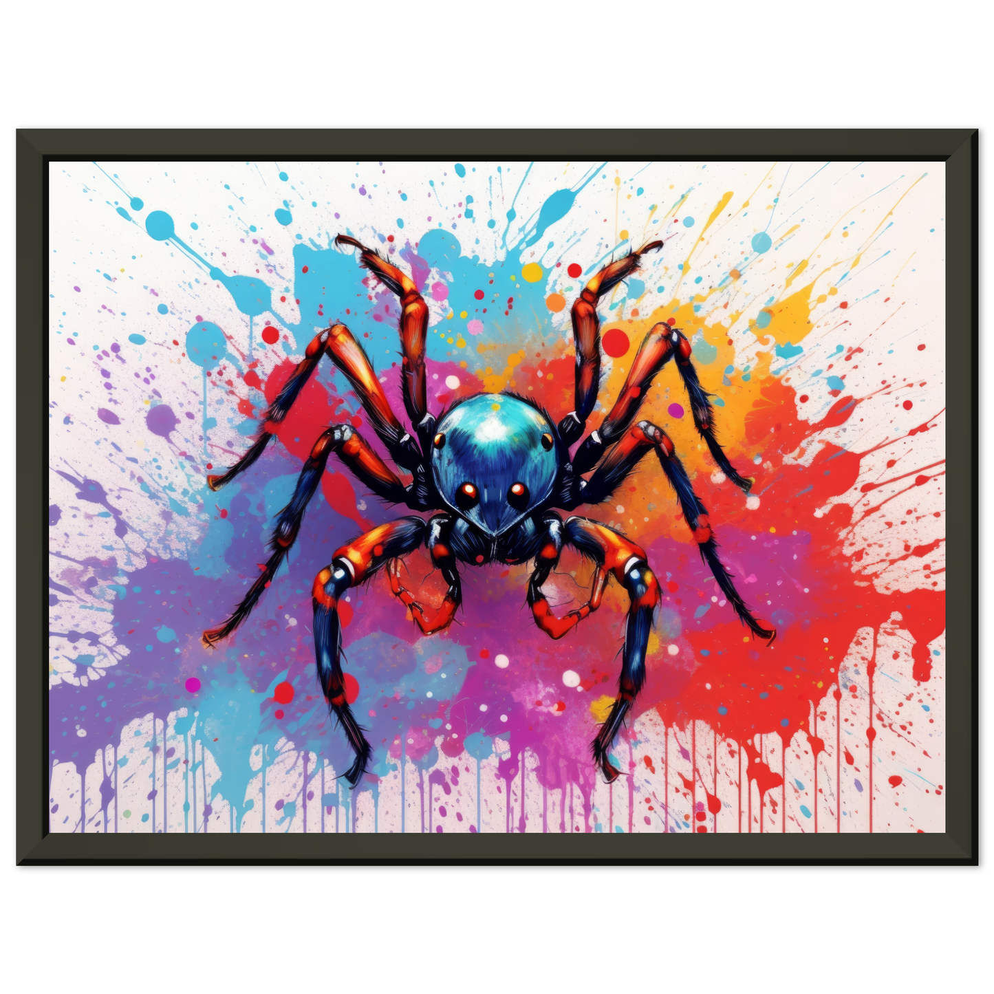 Spinne Pop-Art (INSECT22)