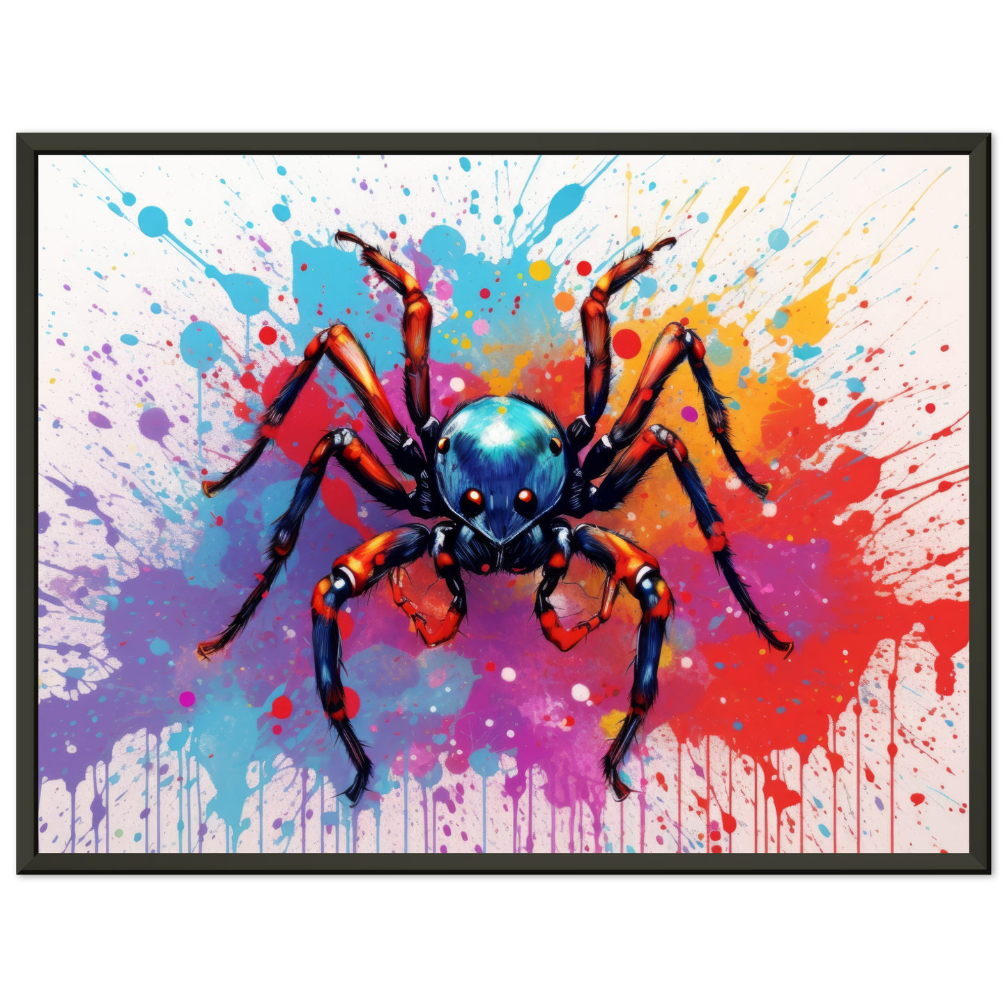 Spinne Pop-Art (INSECT22)