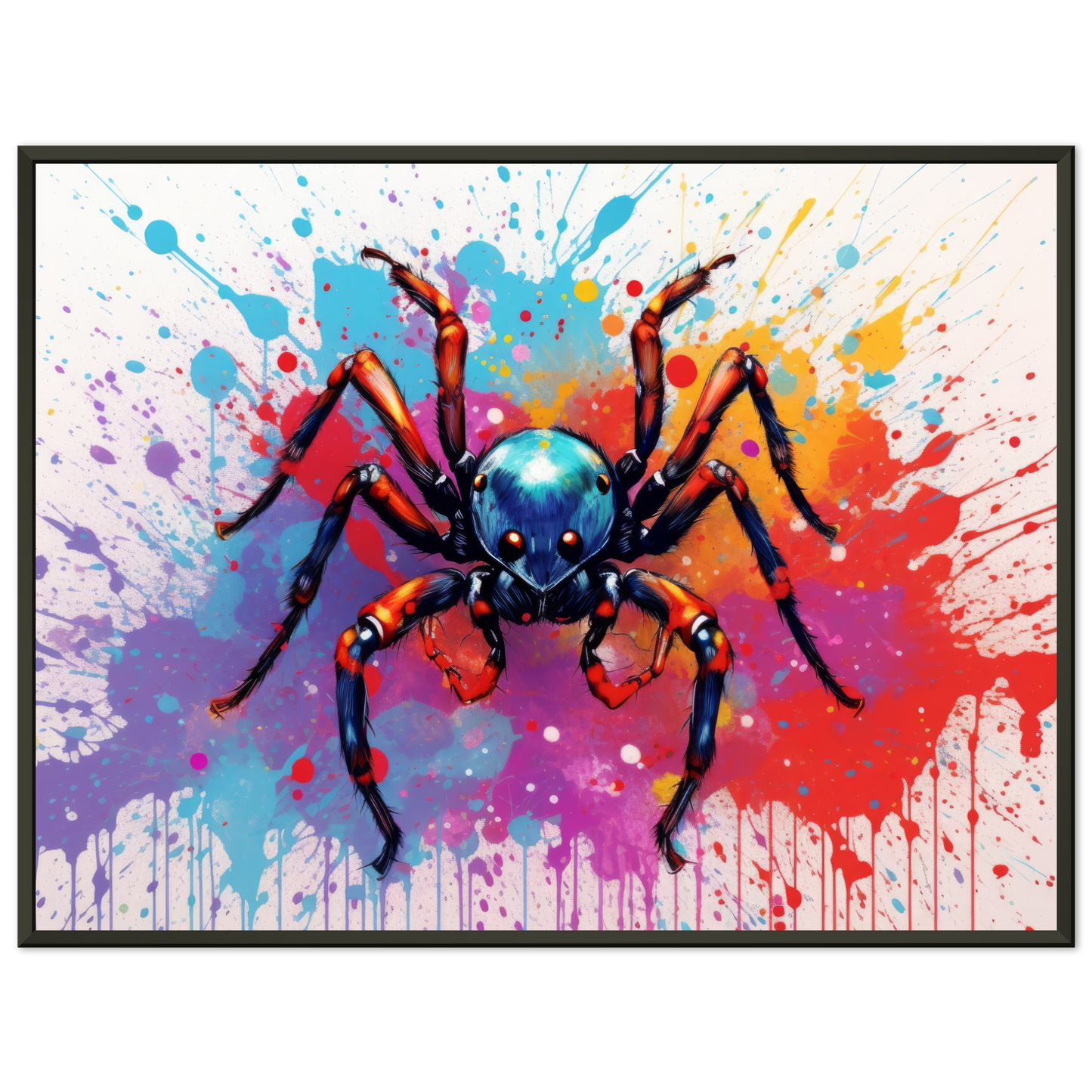 Spinne Pop-Art (INSECT22)