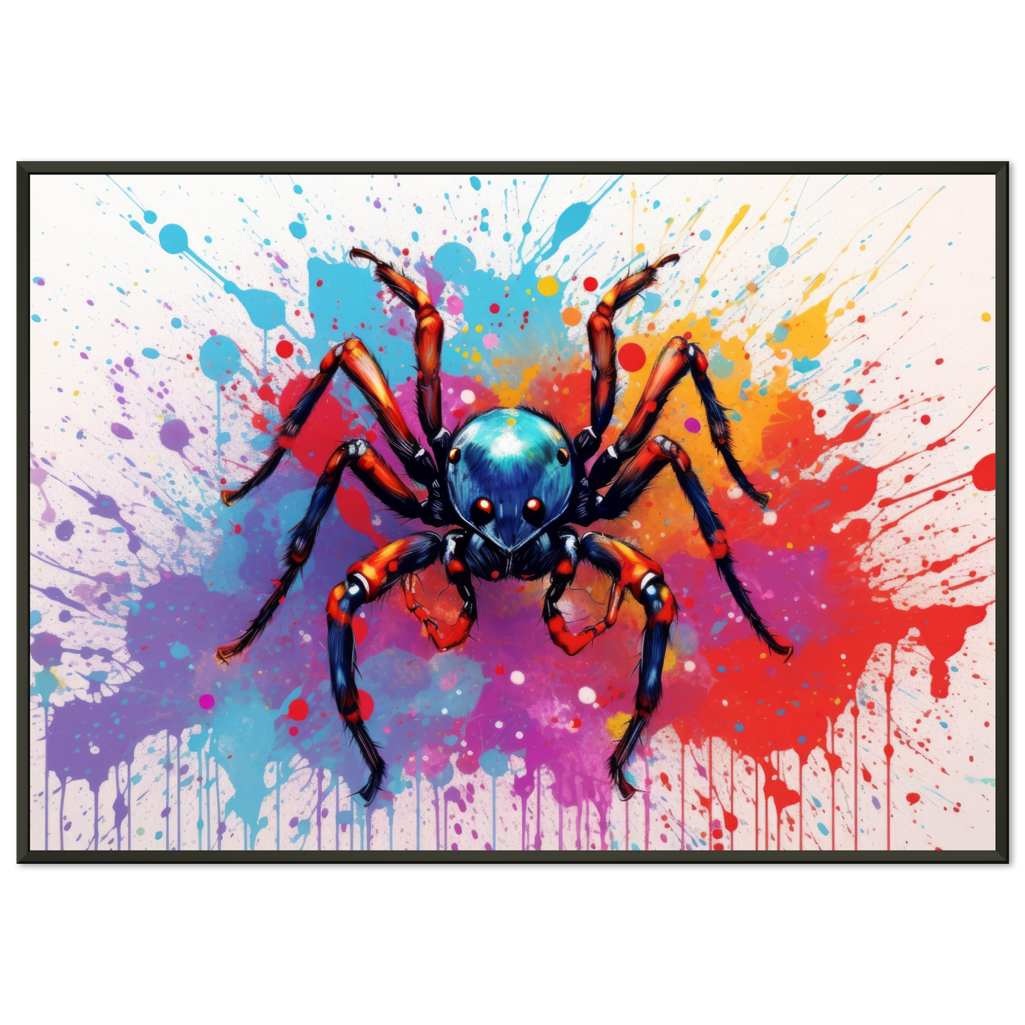 Spinne Pop-Art (INSECT22)