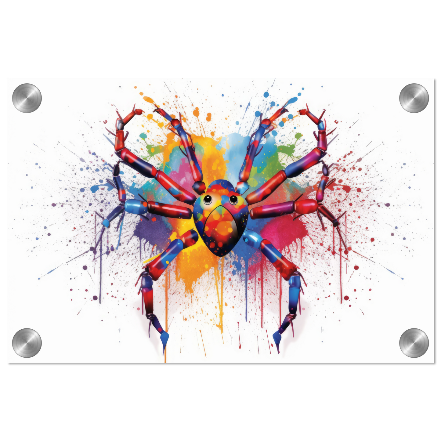 Spinne Pop-Art (INSECT23)
