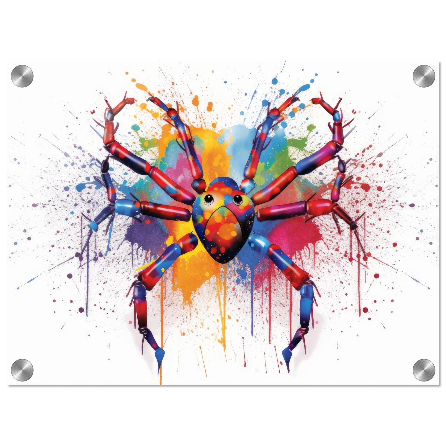 Spinne Pop-Art (INSECT23)