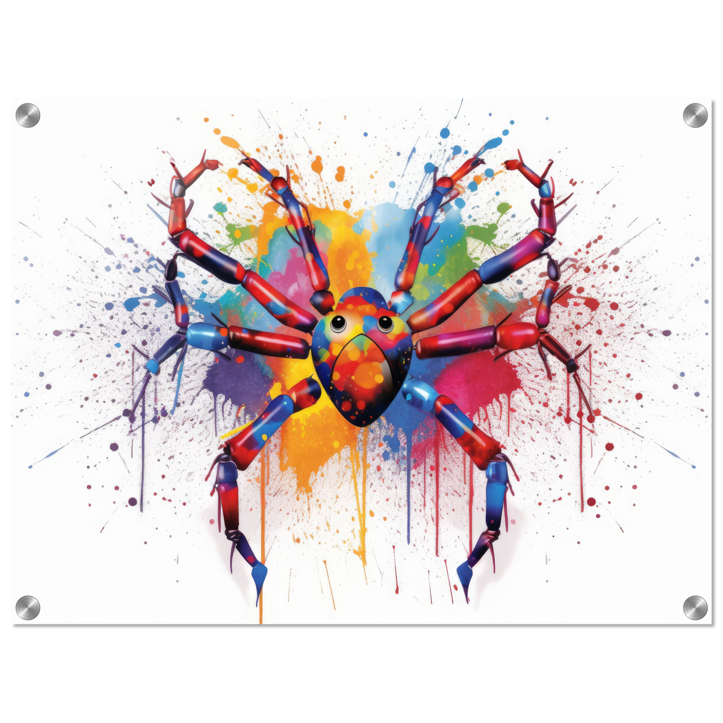 Spinne Pop-Art (INSECT23)