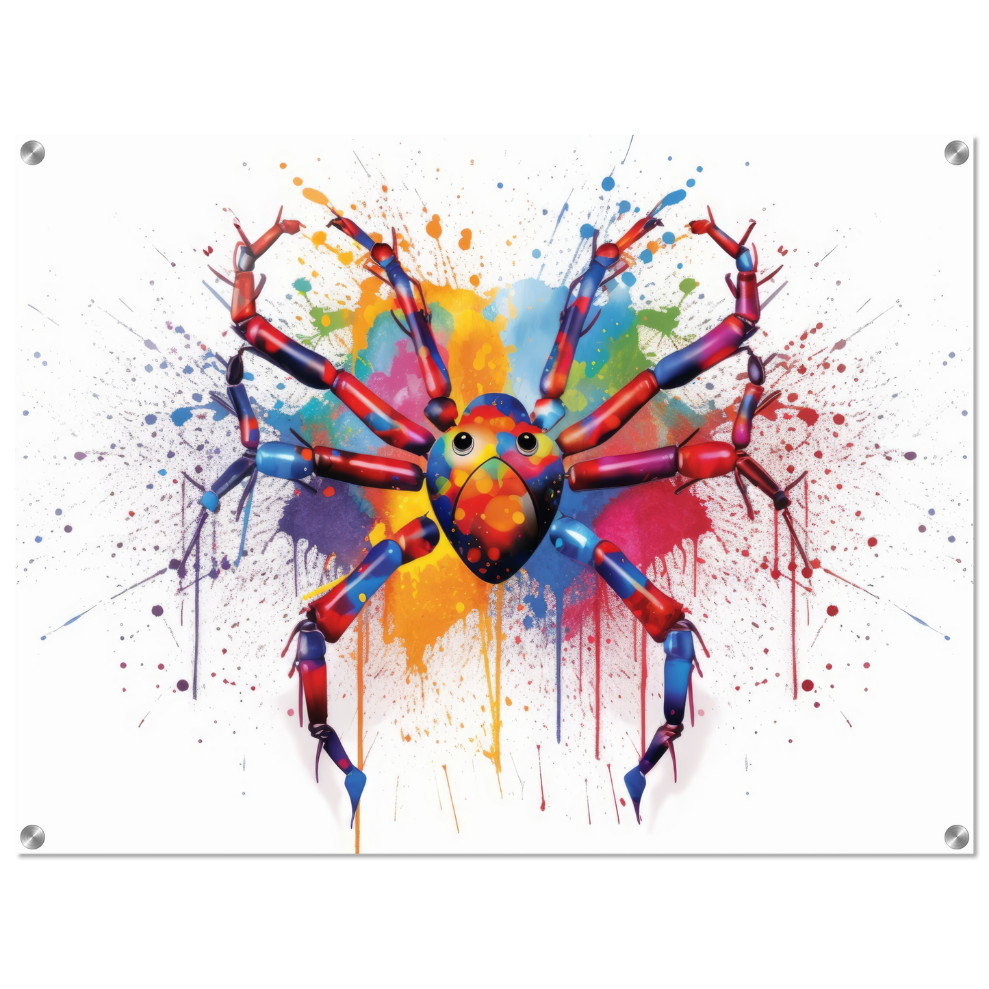 Spinne Pop-Art (INSECT23)