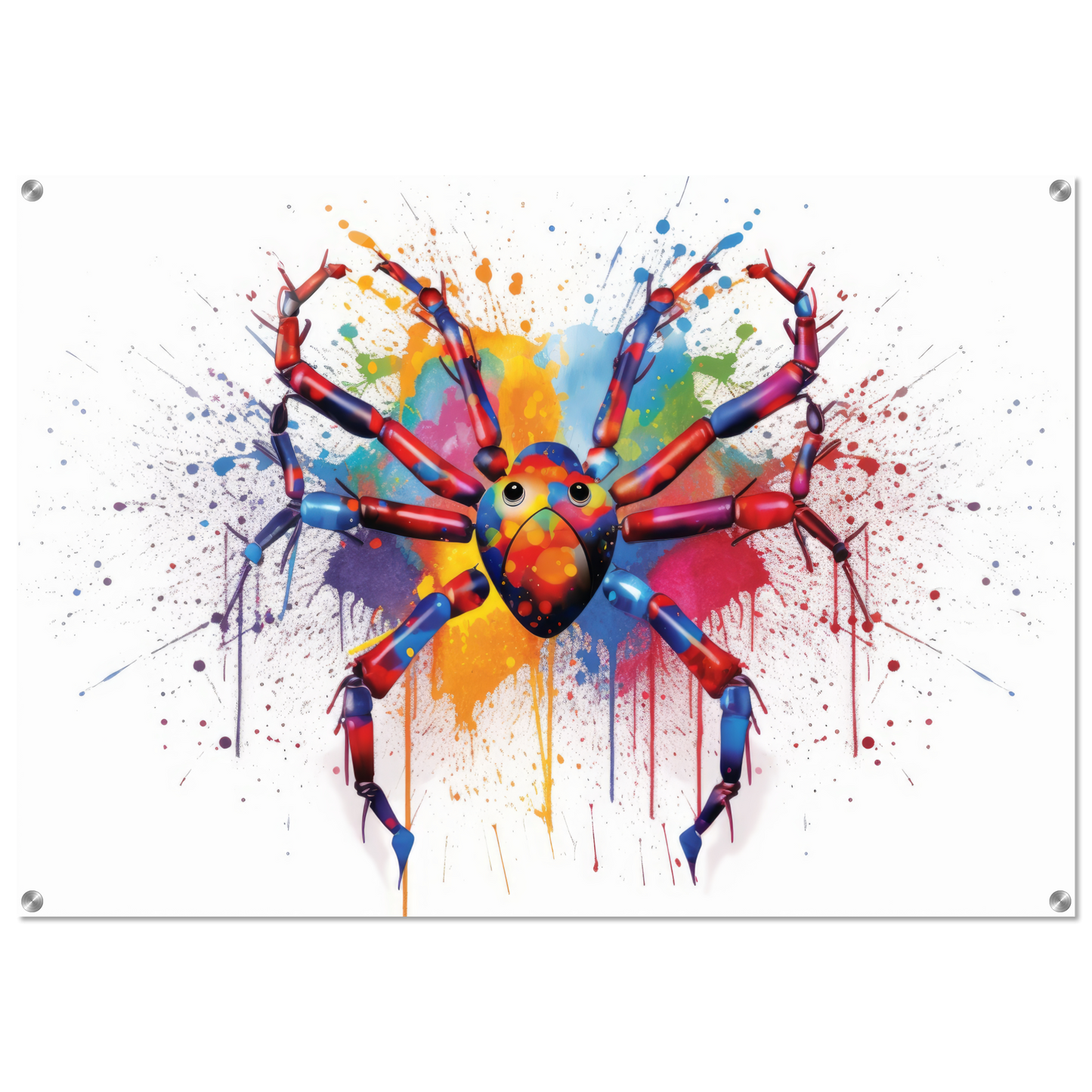 Spinne Pop-Art (INSECT23)