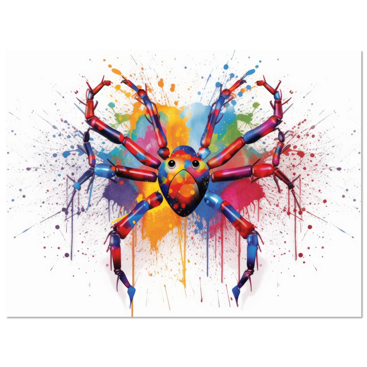 Spinne Pop-Art (INSECT23)