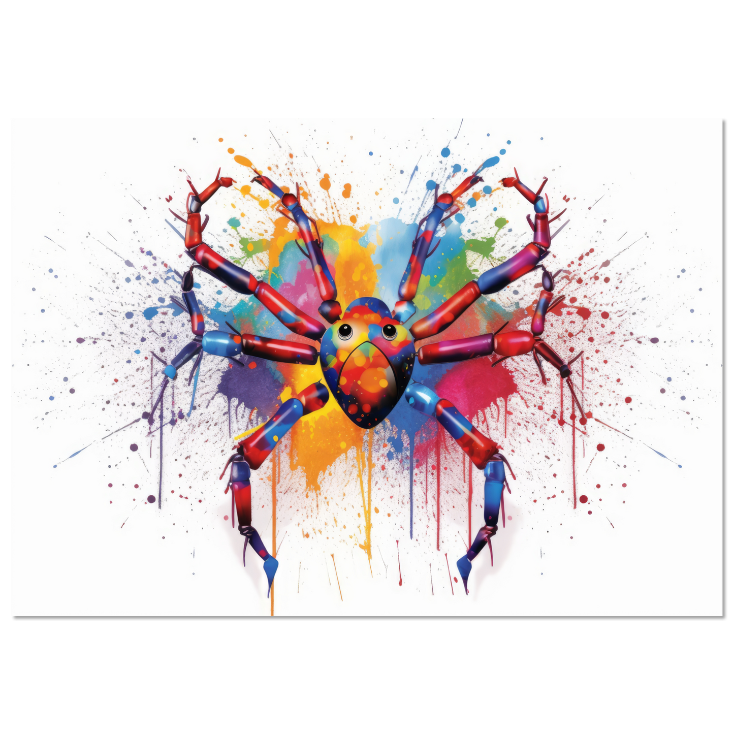 Spinne Pop-Art (INSECT23)