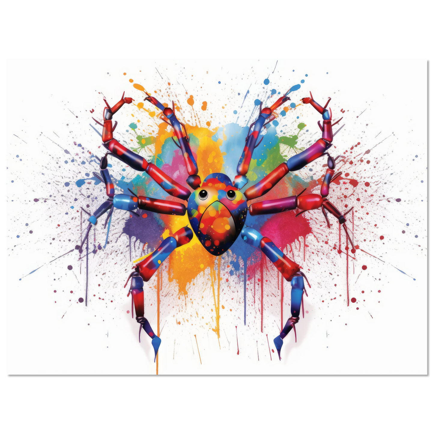 Spinne Pop-Art (INSECT23)