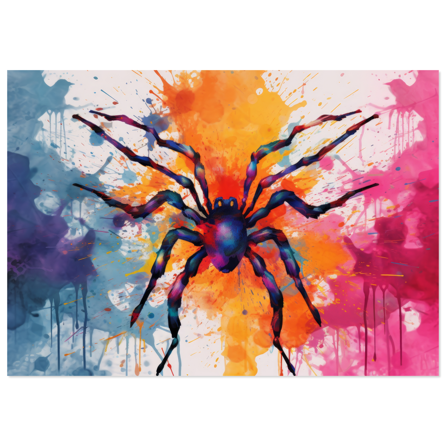 Spinne Pop-Art (INSECT24)