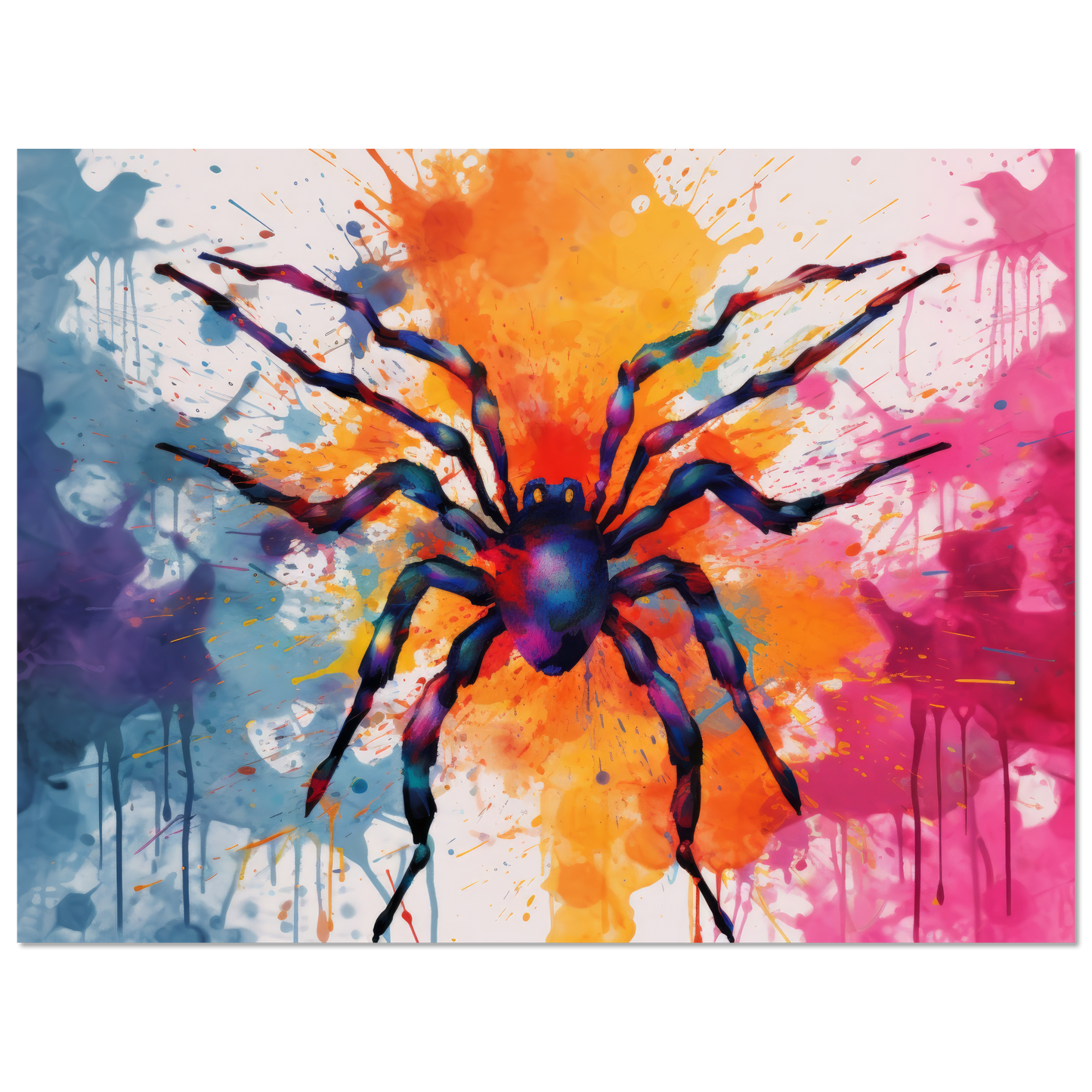 Spinne Pop-Art (INSECT24)