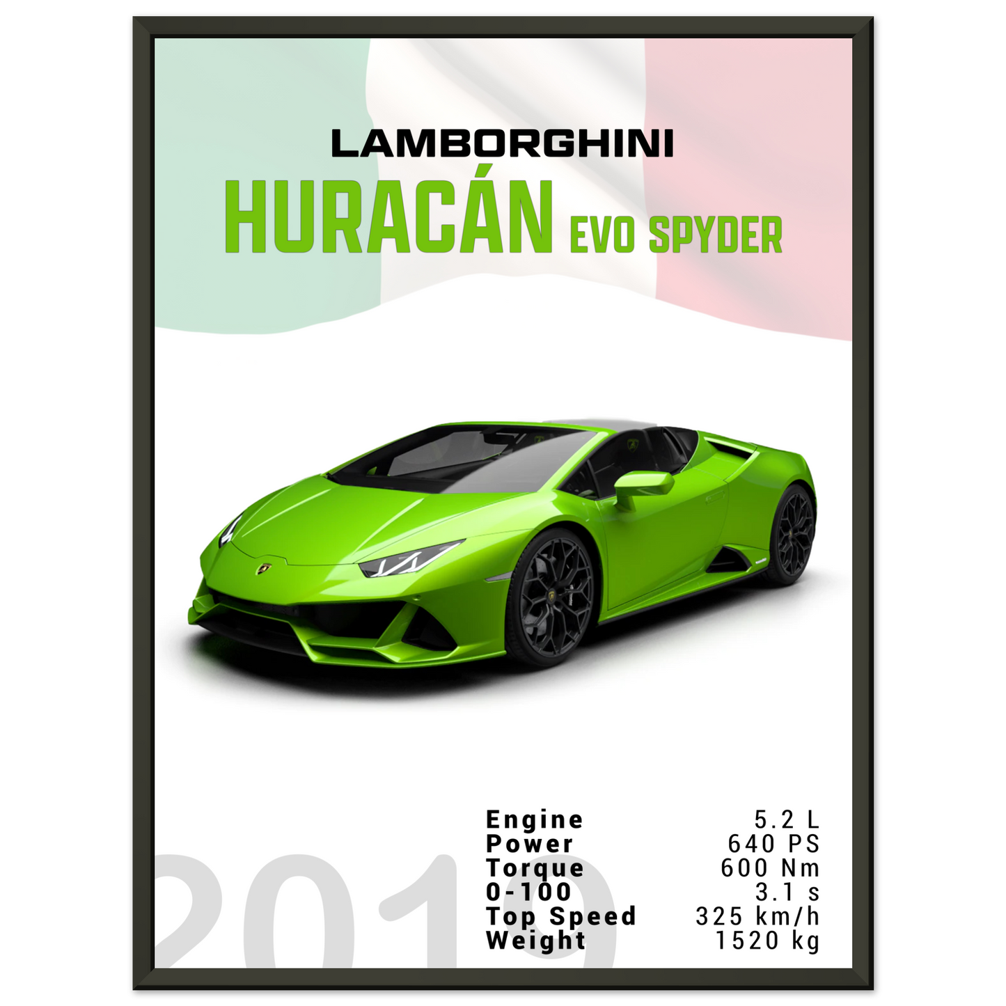 Lamborghini Huracan Evo Spyder (LAMBO01)